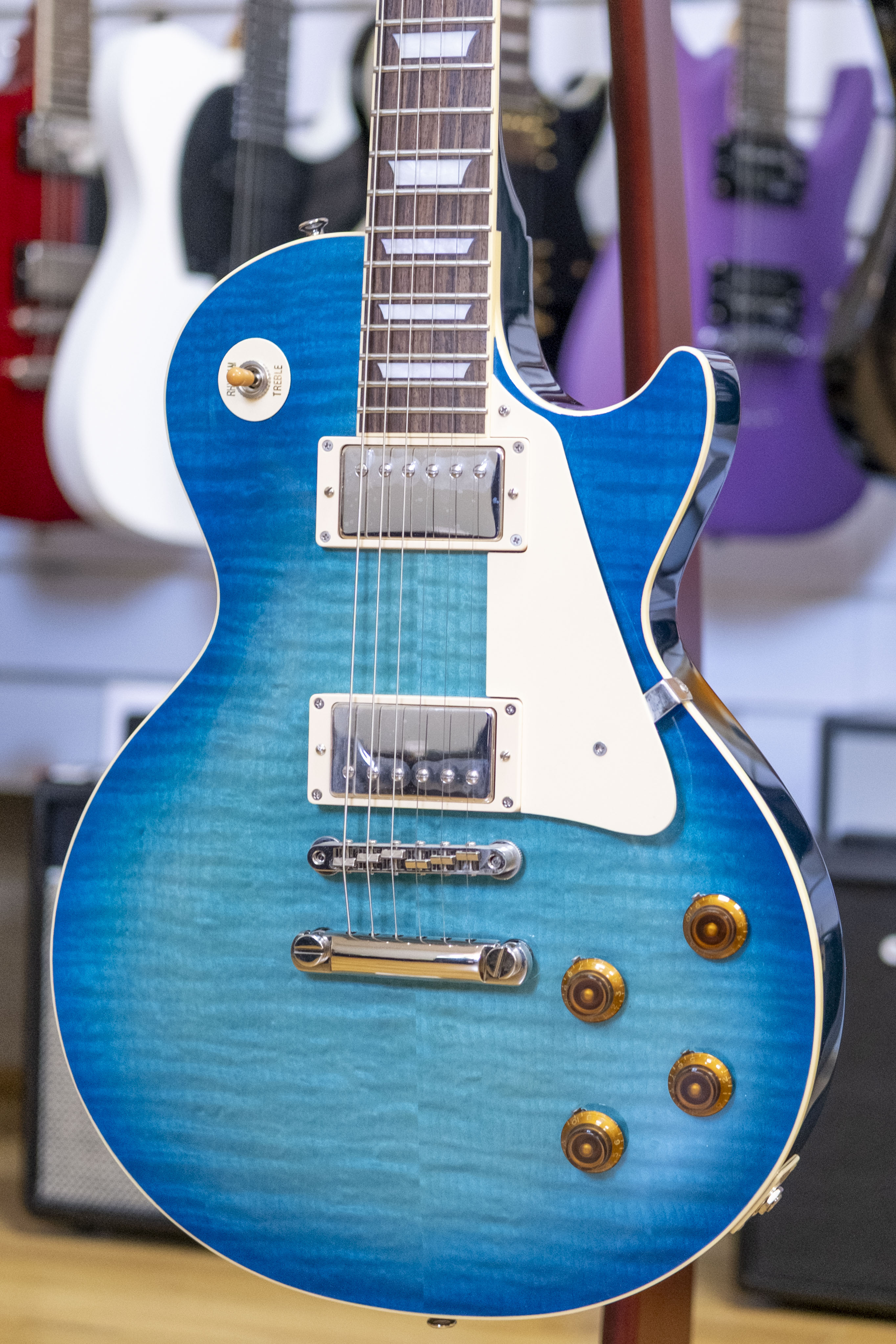 Tokai LS-148 Love Rock Electric Guitar (Indigo Burst) (NOS, 2022 MIJ)