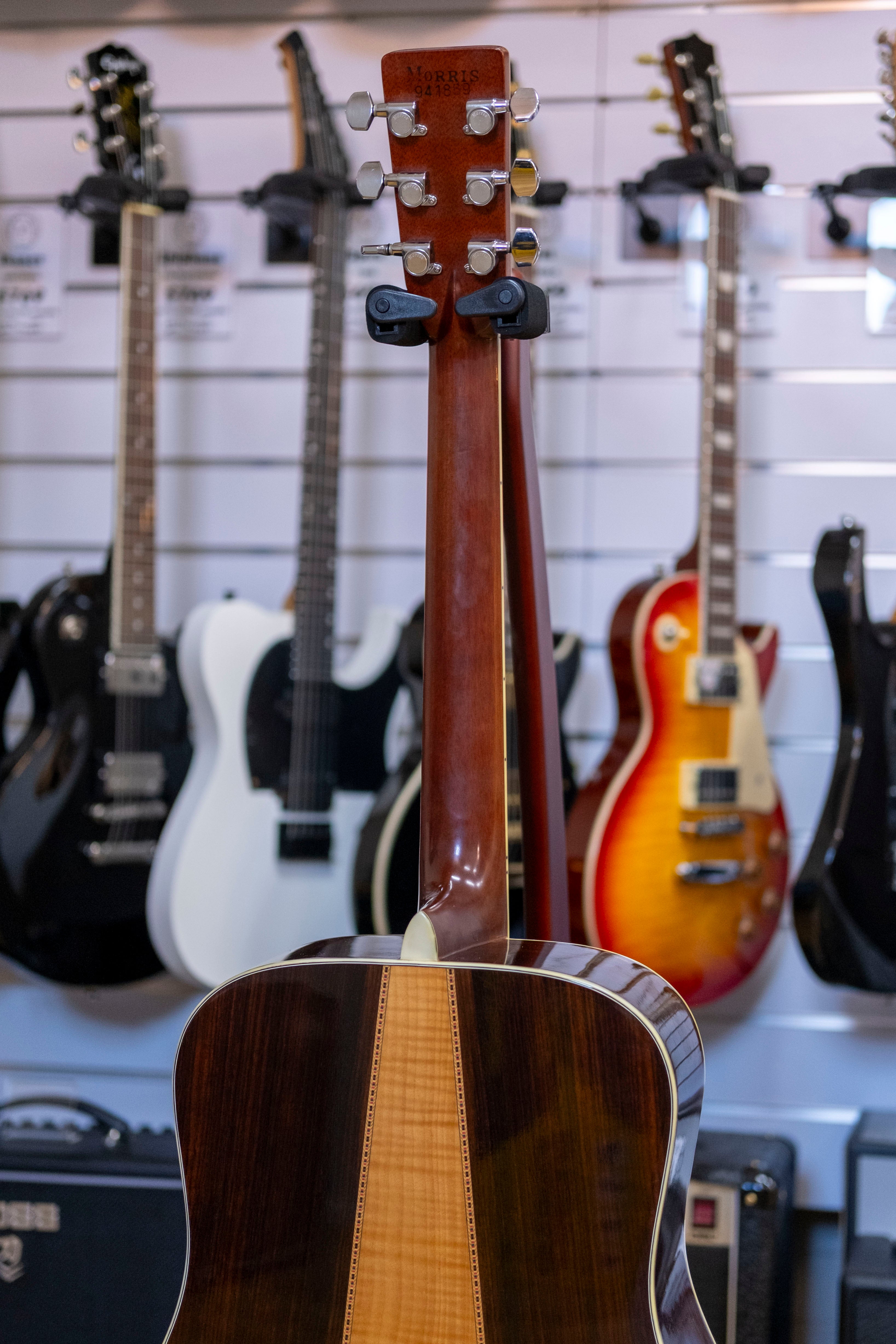 Morris W-50 Dreadnought Acoustic Guitar (Pre-Owned, MIJ 1979)