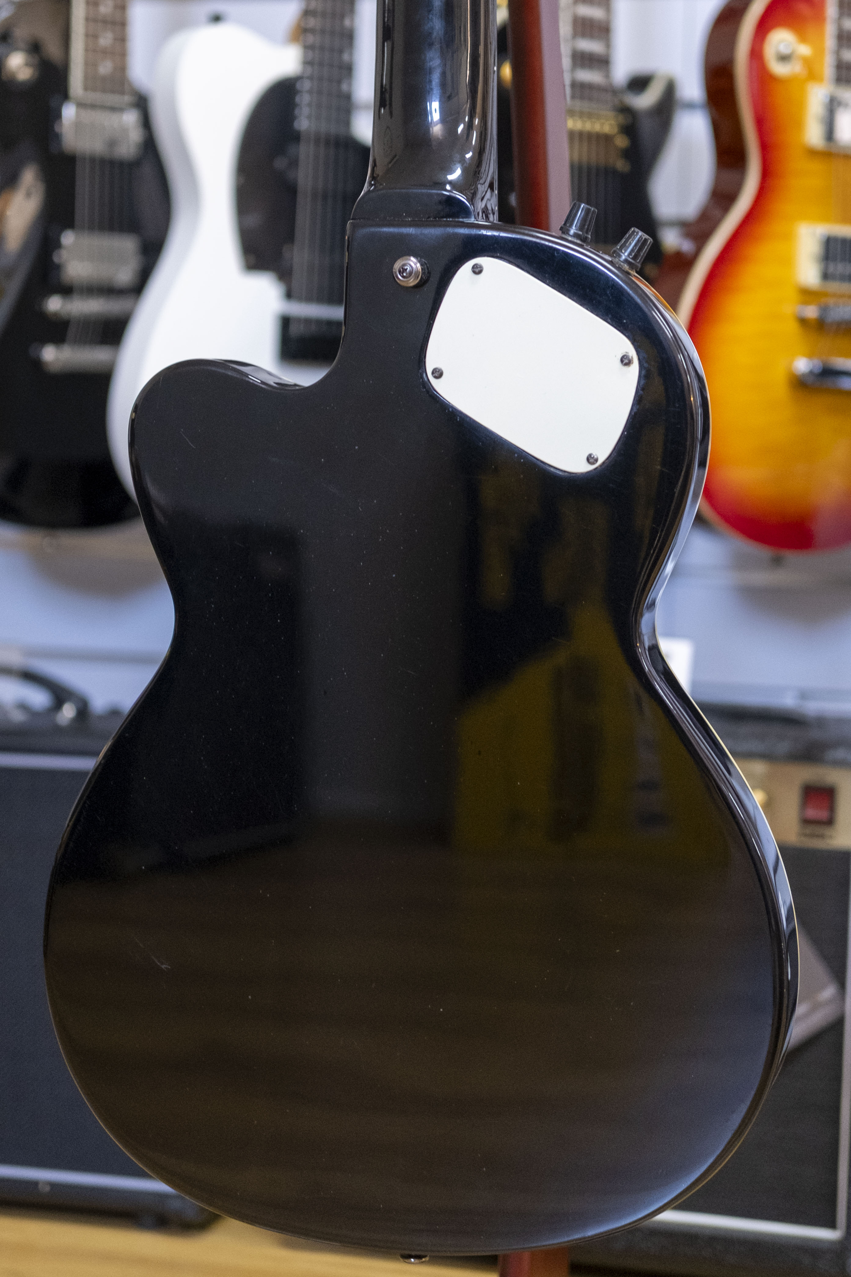 Epiphone Chet Atkins Electric Nylon String Classical Guitar (Black) (Pre-Owned, 2003)