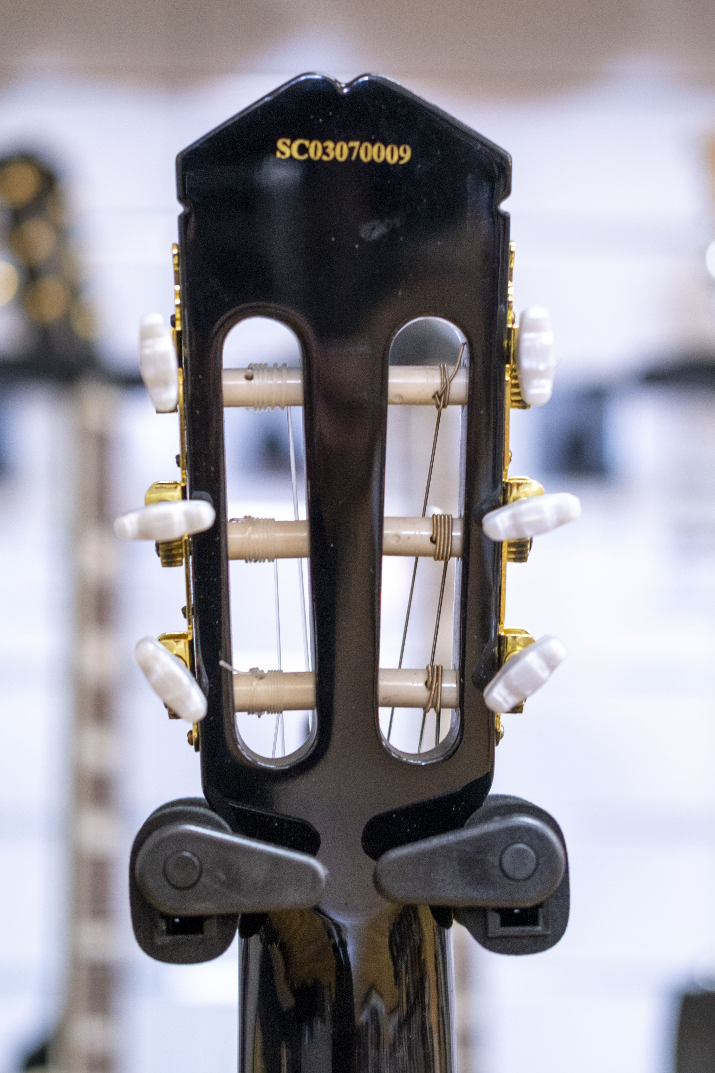 Epiphone Chet Atkins Electric Nylon String Classical Guitar (Black) (Pre-Owned, 2003)