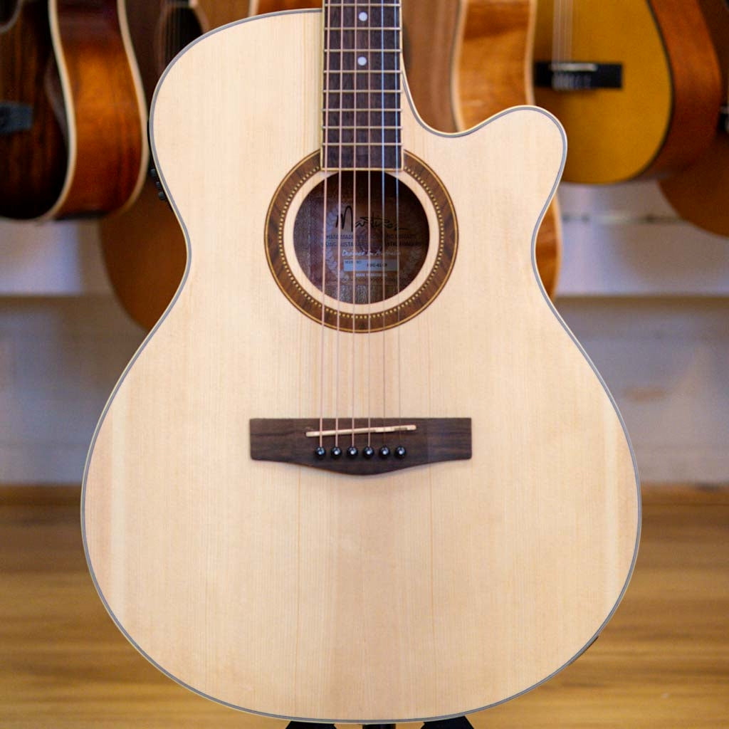 Martinez 41 Series Superfolk Acoustic Electric Guitar (Spruce/Rosewood)