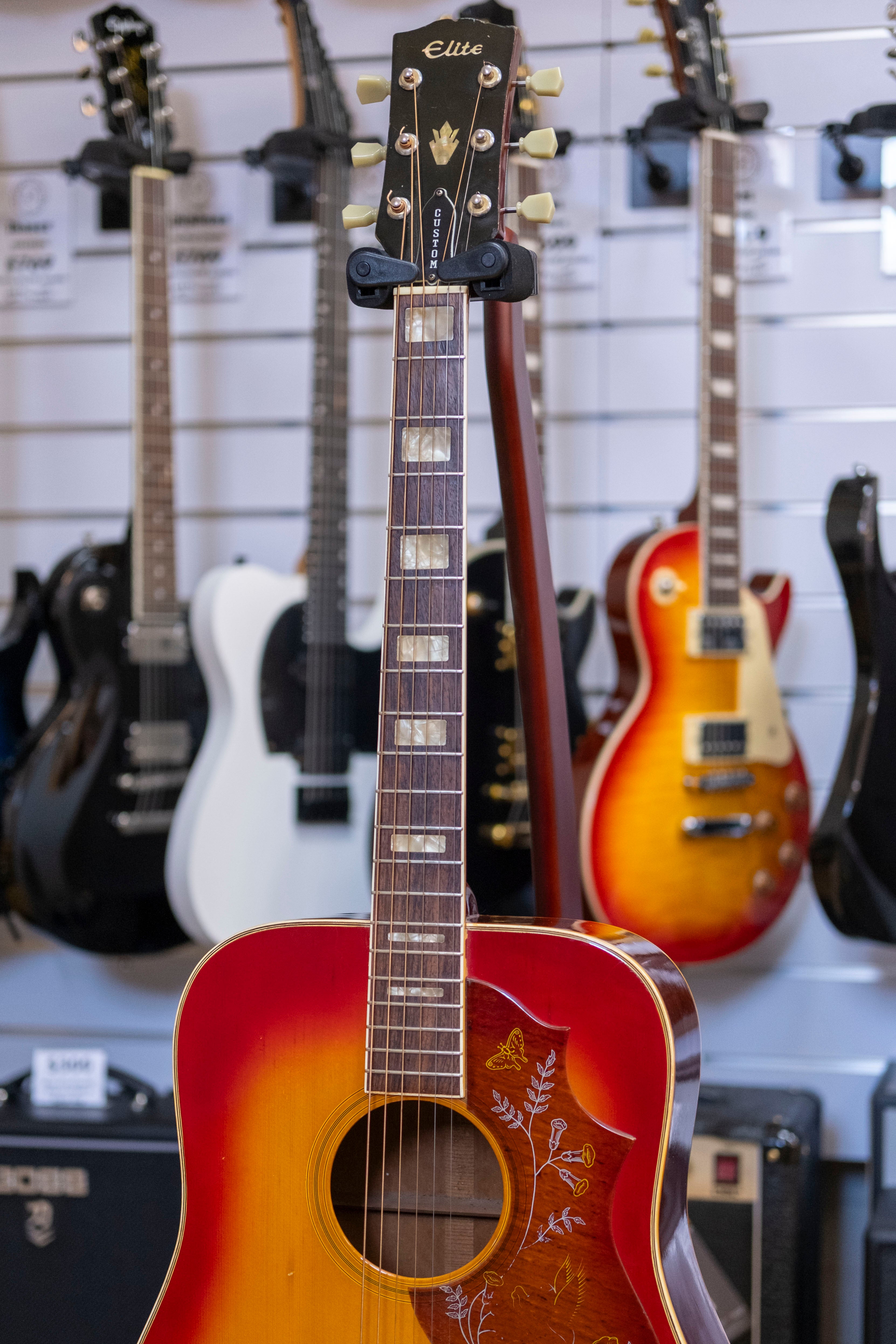 Elite by Takamine HM-25 Hummingbird Acoustic Guitar (Pre-Owned, MIJ 1970's)