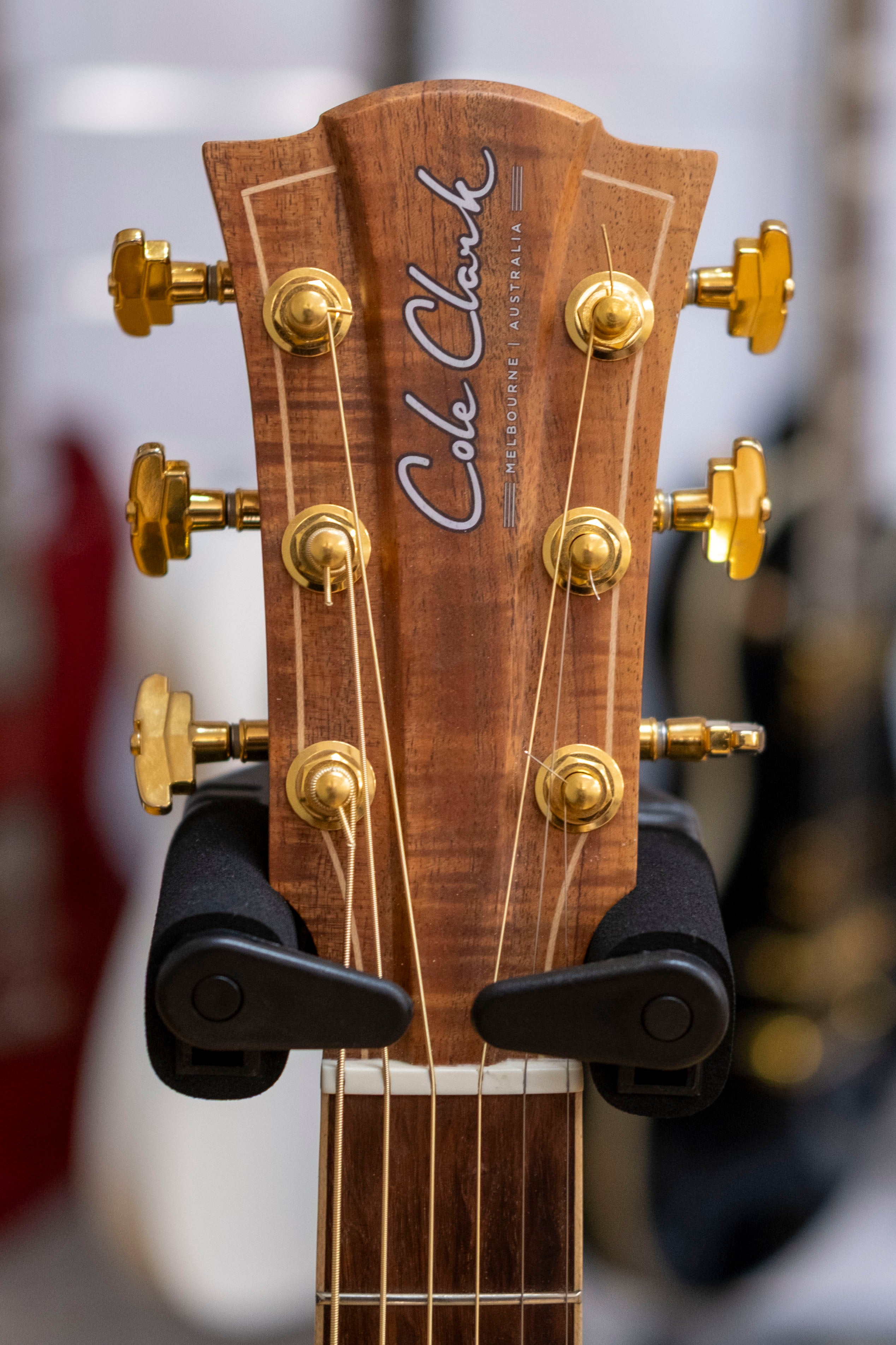 Cole Clark Master Grade Dreadnought Acoustic Electric Guitar with Hardcase (Huon Pine/Blackwood) (Pre-Owned, 2023)