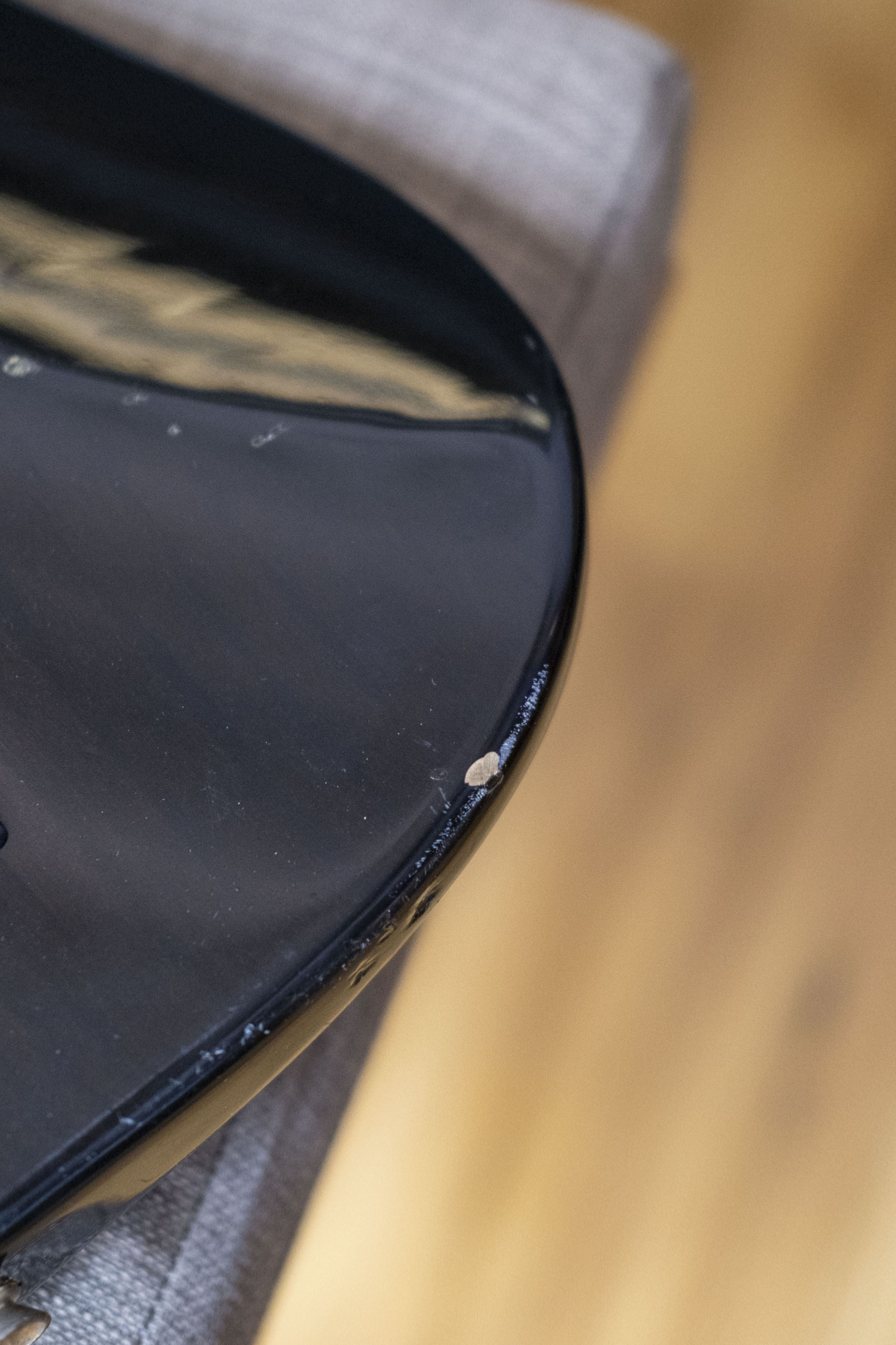 Fernandes FR-120 Electric Guitar (Transparent Black) (Pre-Owned, MIJ 1990's)