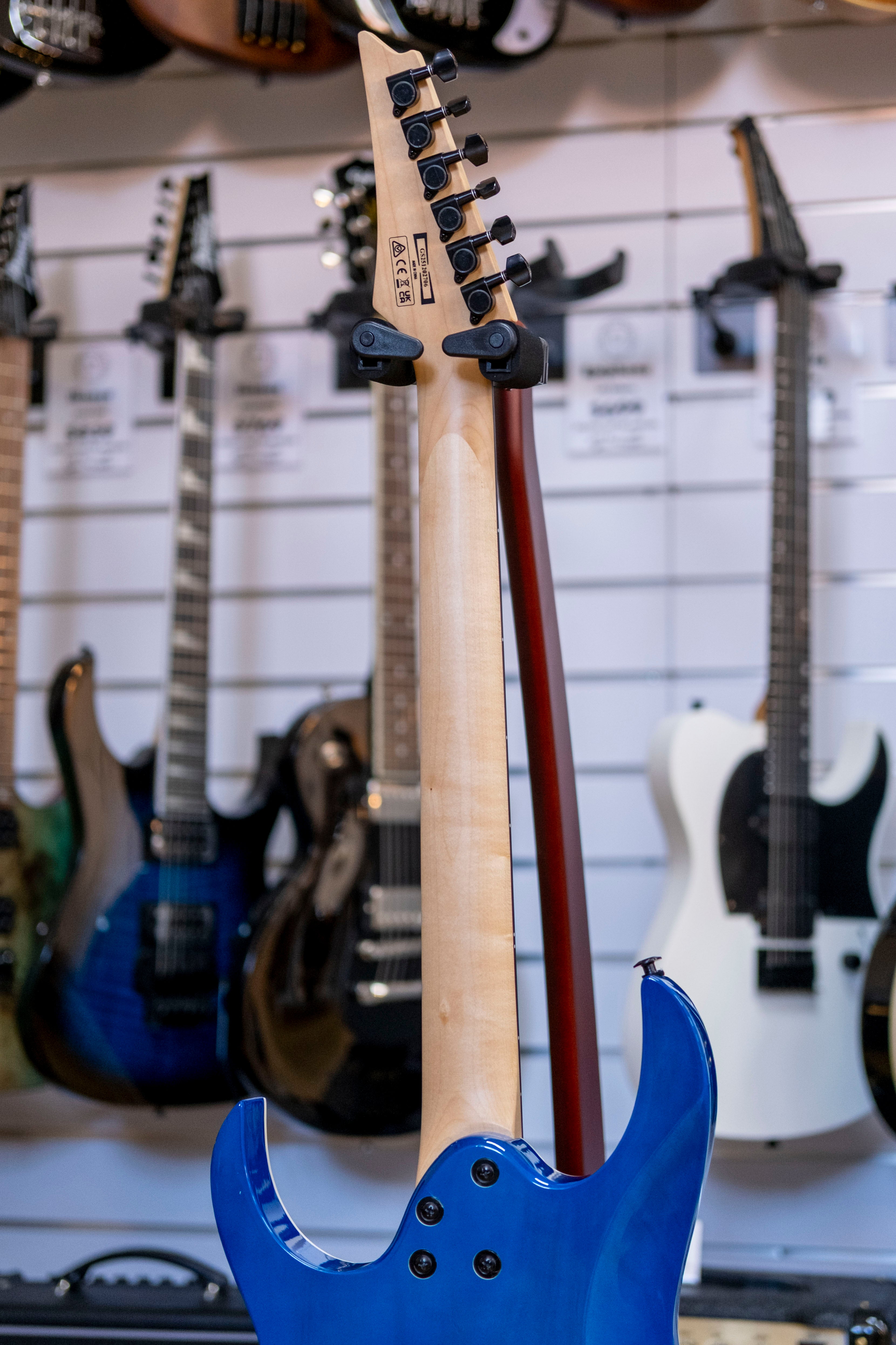 Ibanez GRG120QASP-BKD Gio Series Electric Guitar (Blue Gradation)