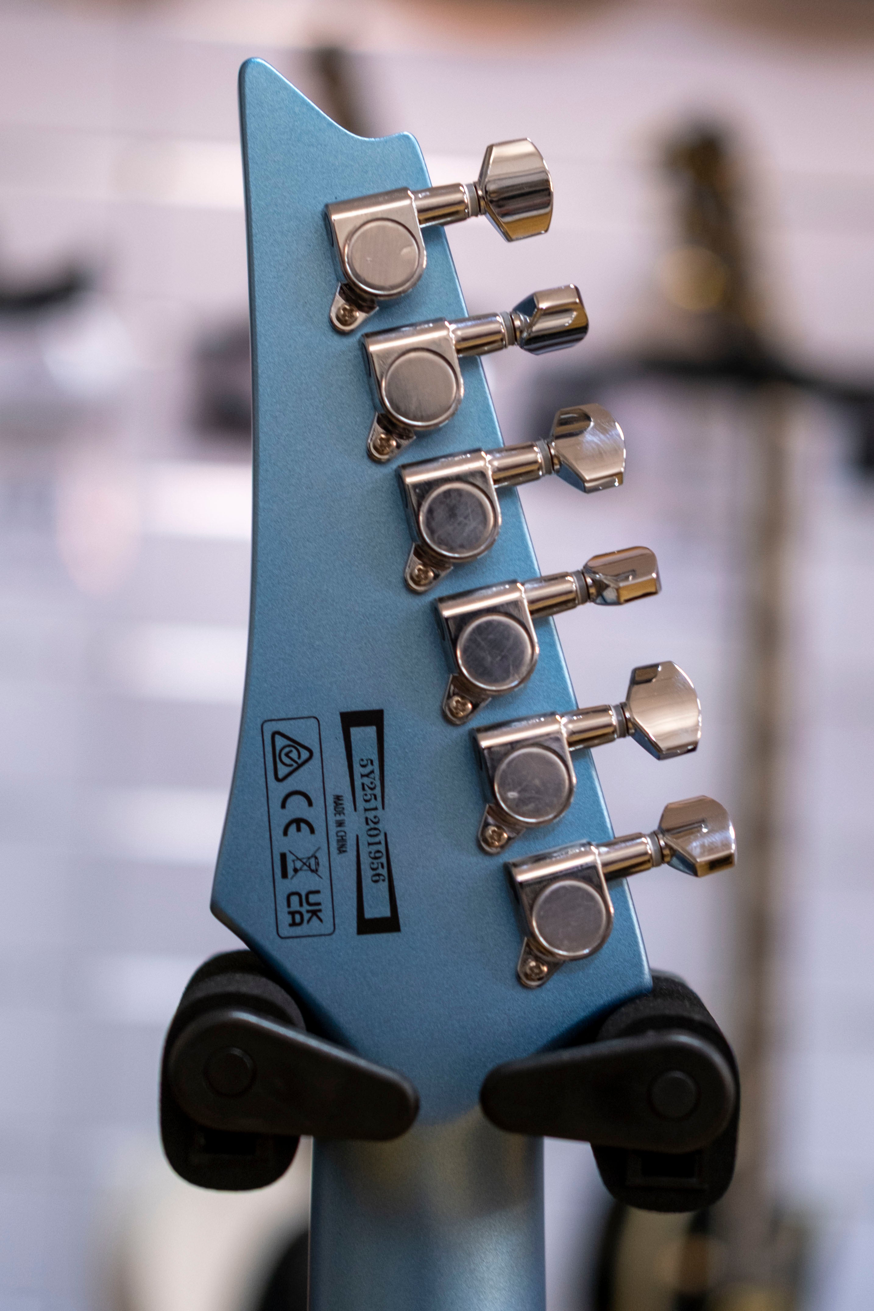 Ibanez RX120SP Gio Series Electric Guitar (Metallic Light Blue Matte)