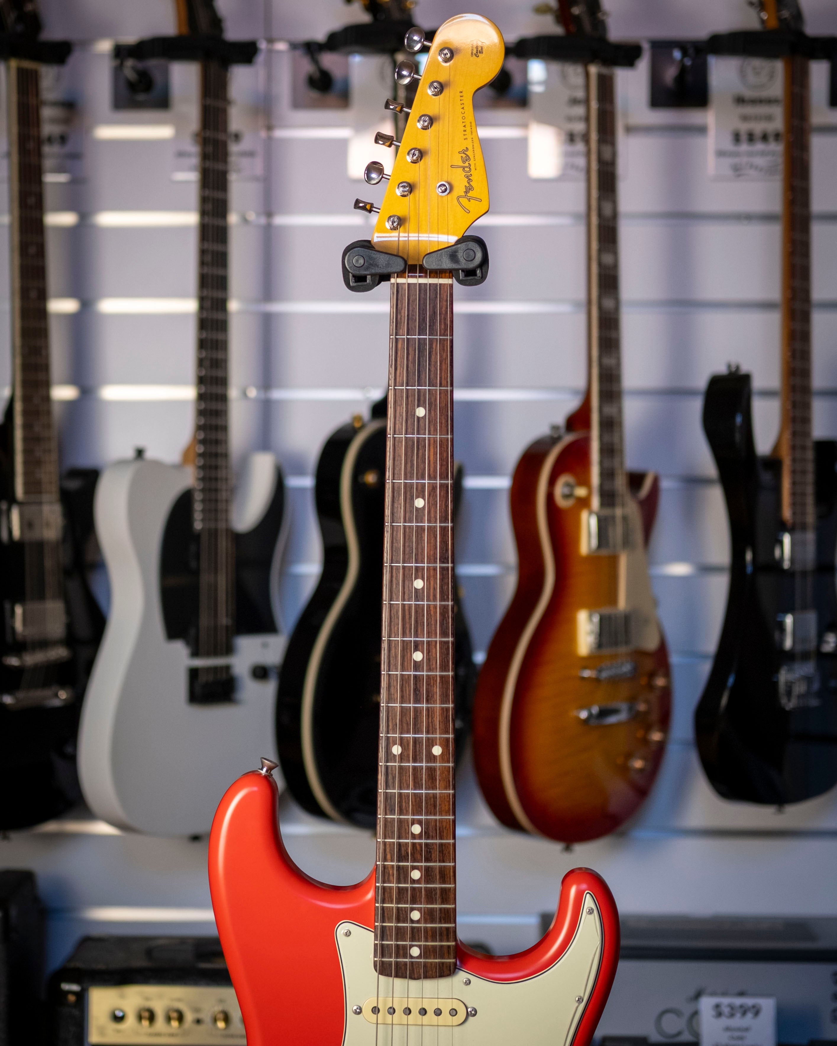 Fender Souichiro Yamauchi Stratocaster Electric Guitar (Satin Fiesta R