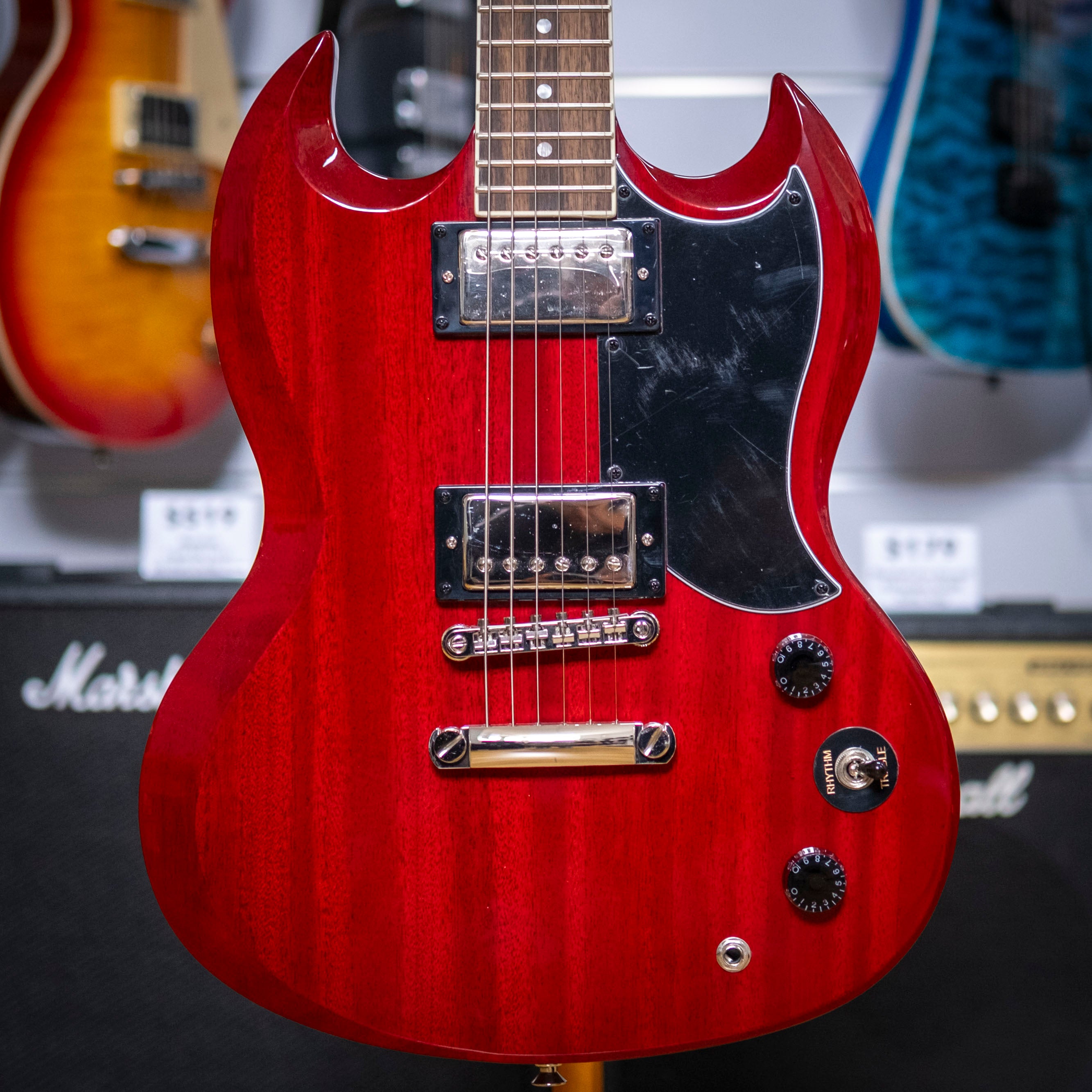 Epiphone SG Tribute Electric Guitar (Cherry)