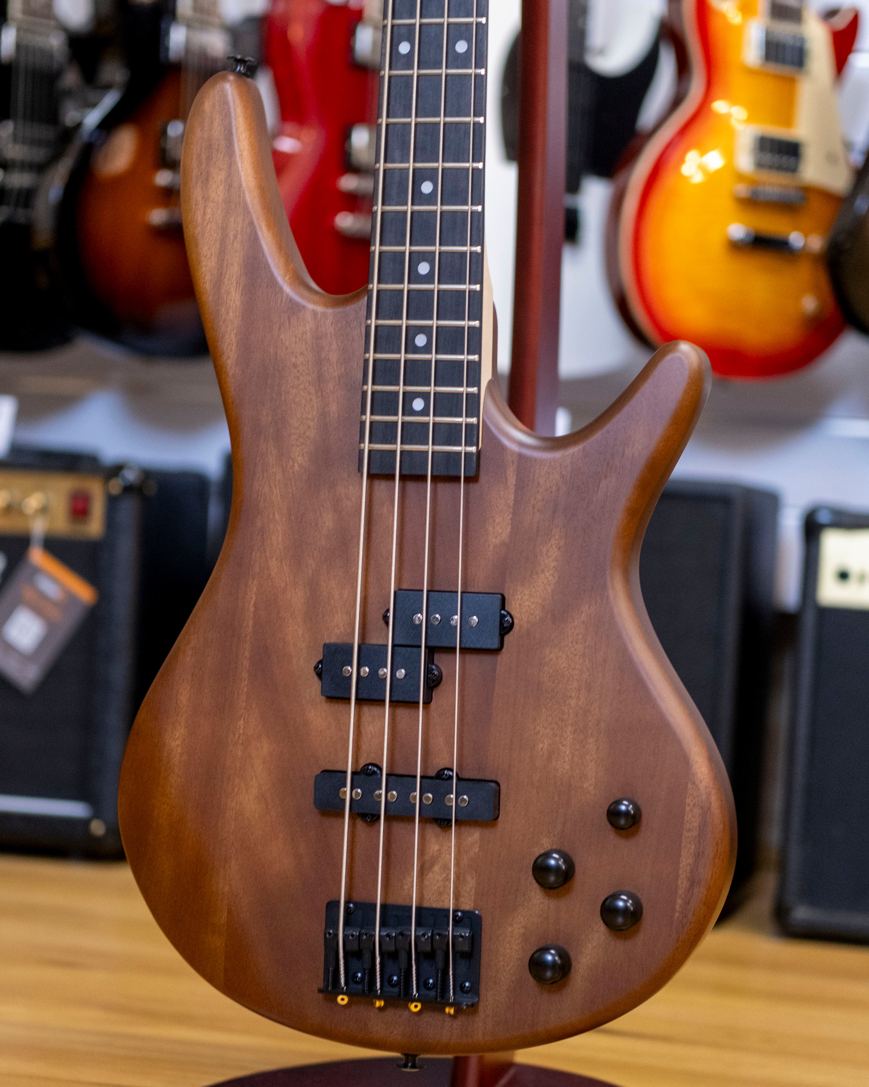 Ibanez Gio SR200B Bass Guitar (Walnut Flat)