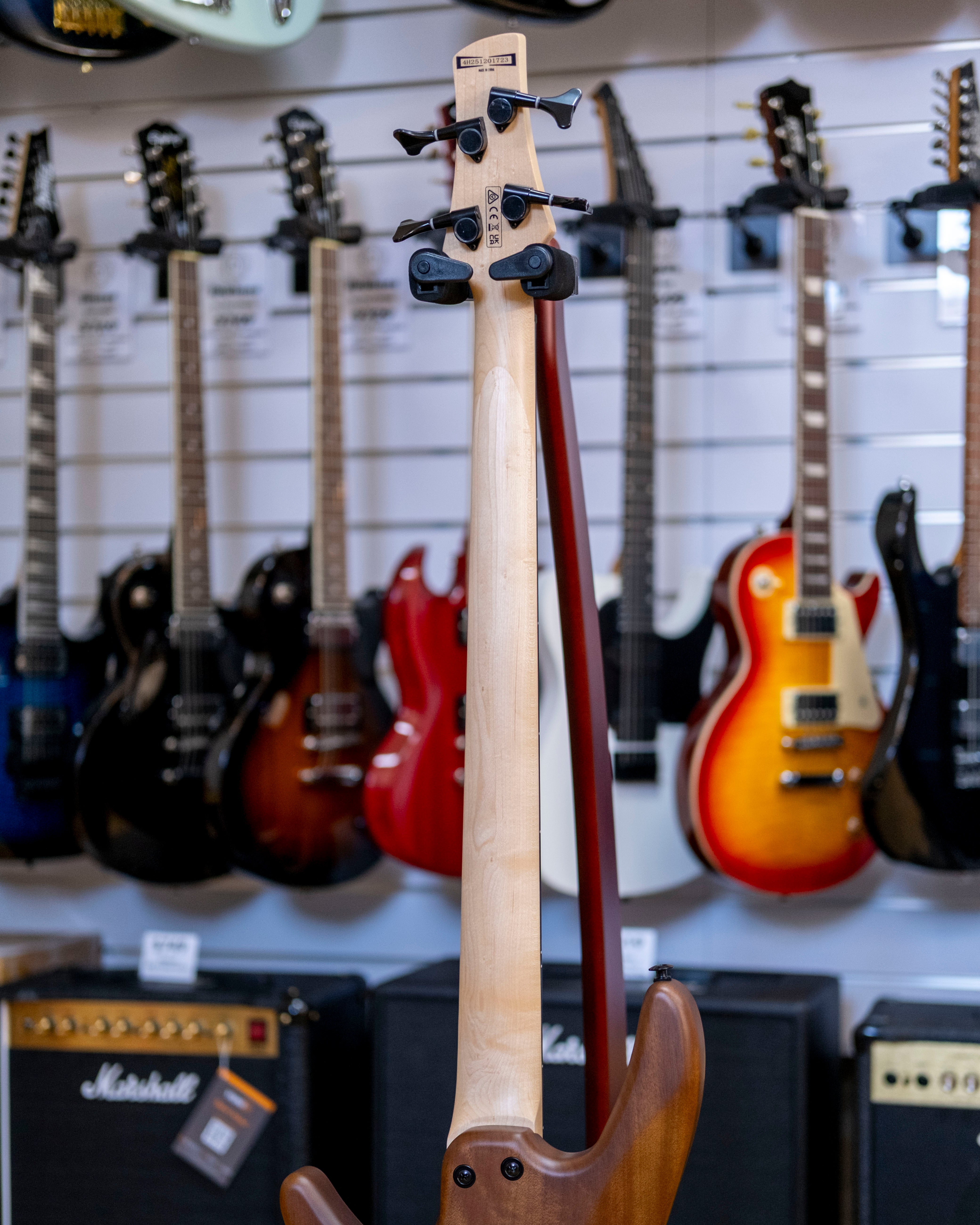 Ibanez Gio SR200B Bass Guitar (Walnut Flat)