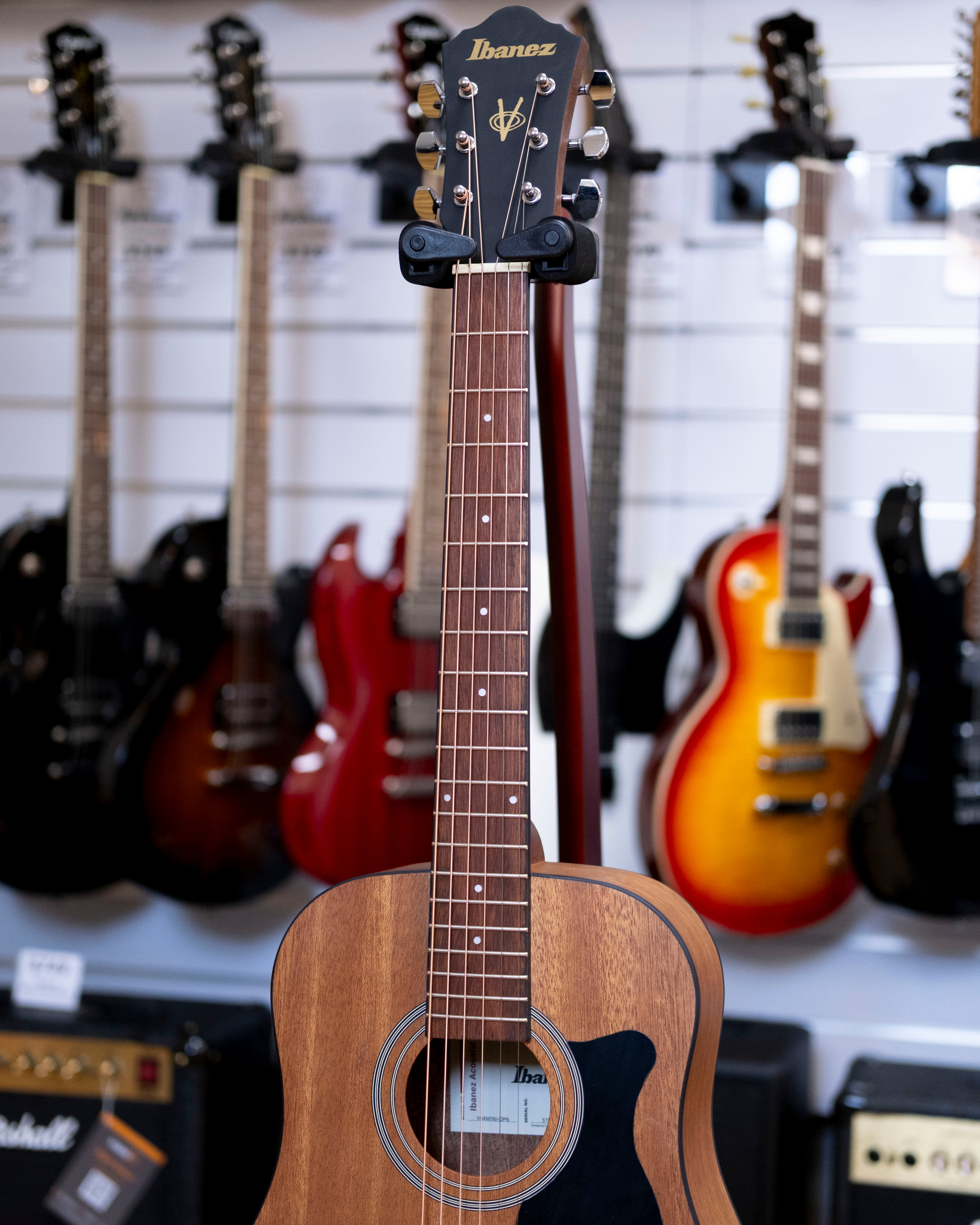 Ibanez V44MINI V Series Mini Acoustic Guitar (Open Pore Natural)
