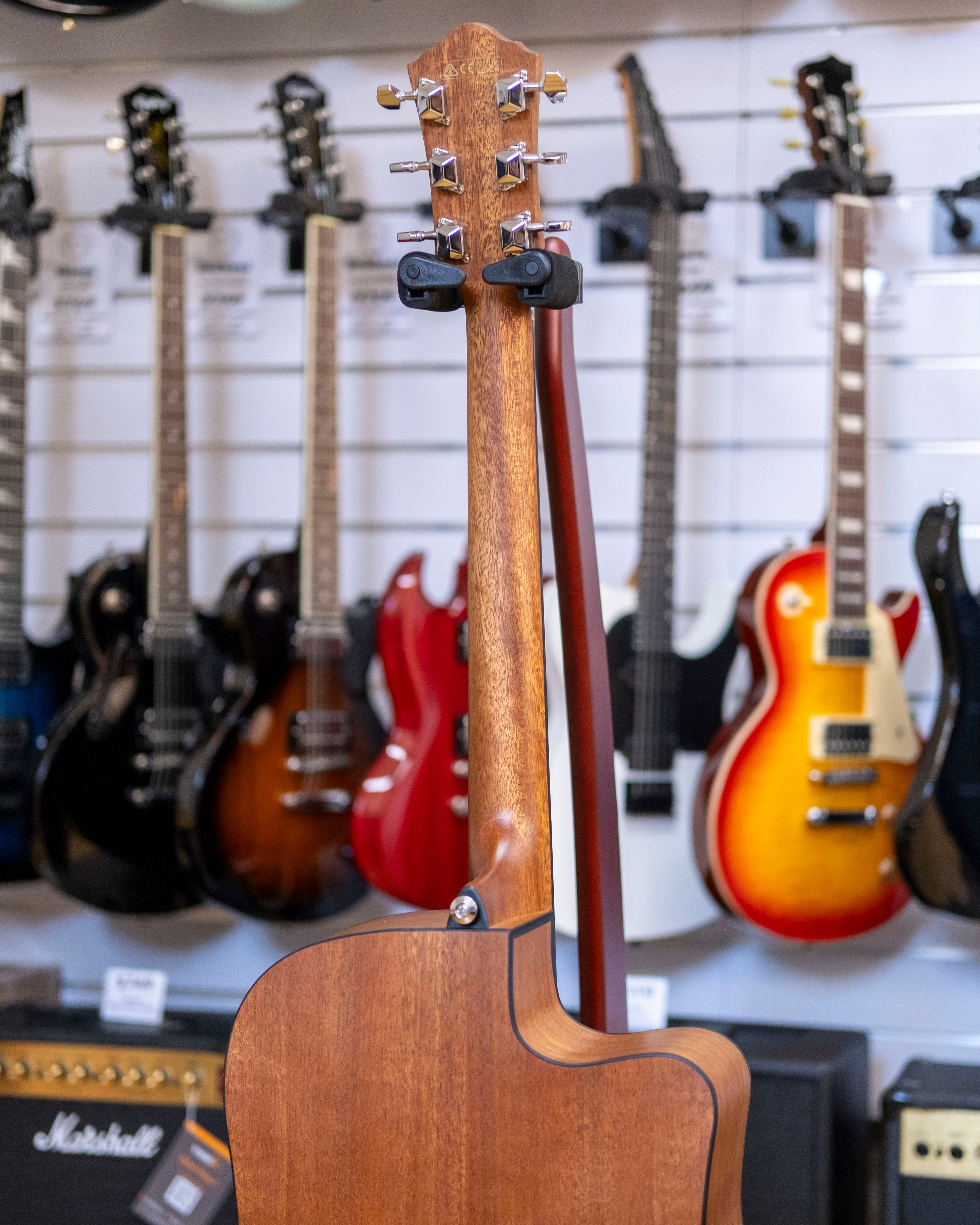 Ibanez V40LCE V Series Left Handed Dreadnought Acoustic Electric Guitar (Open Pore Natural)