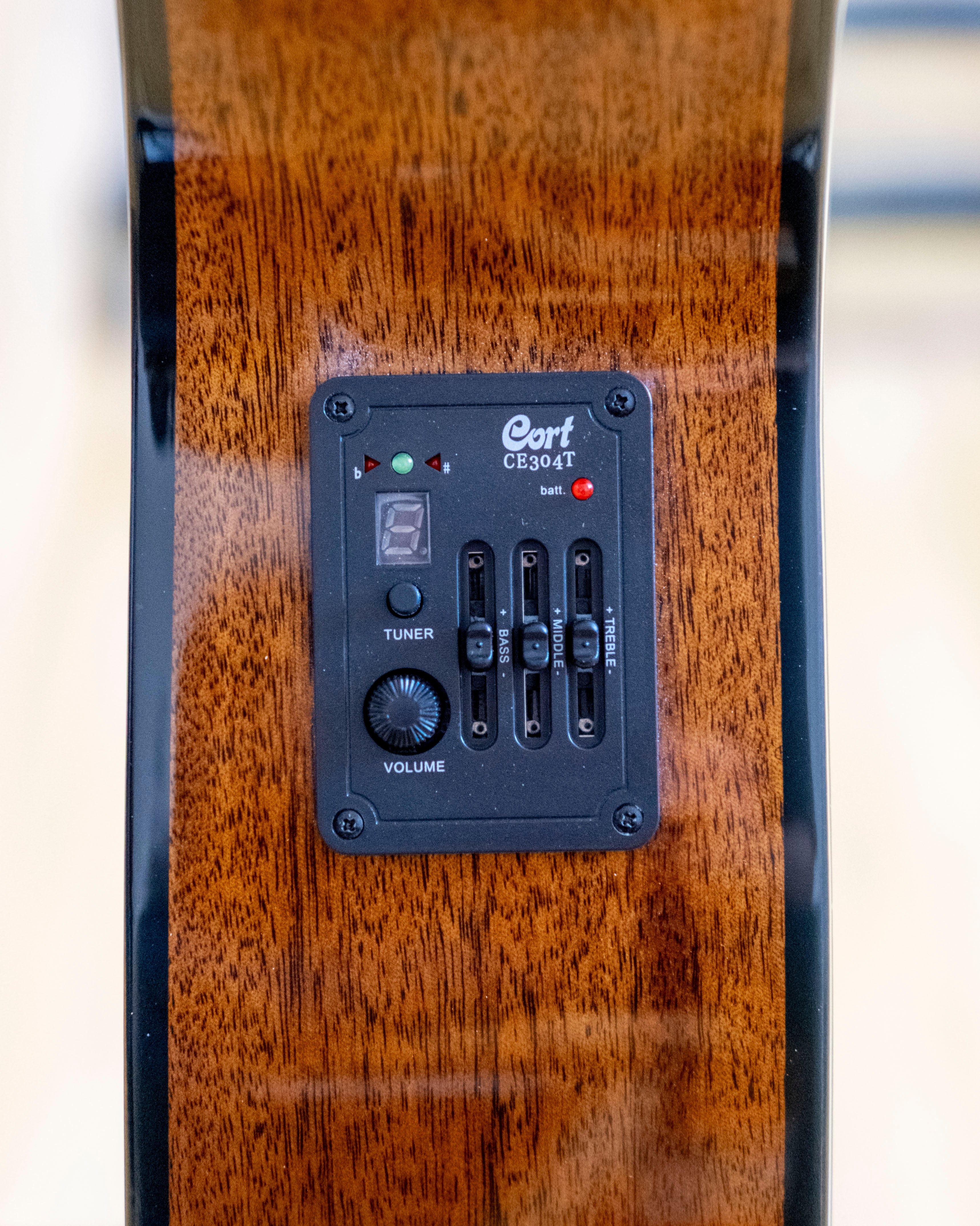 Cort Luce Series OM Acoustic Electric Guitar (Solid Spruce)