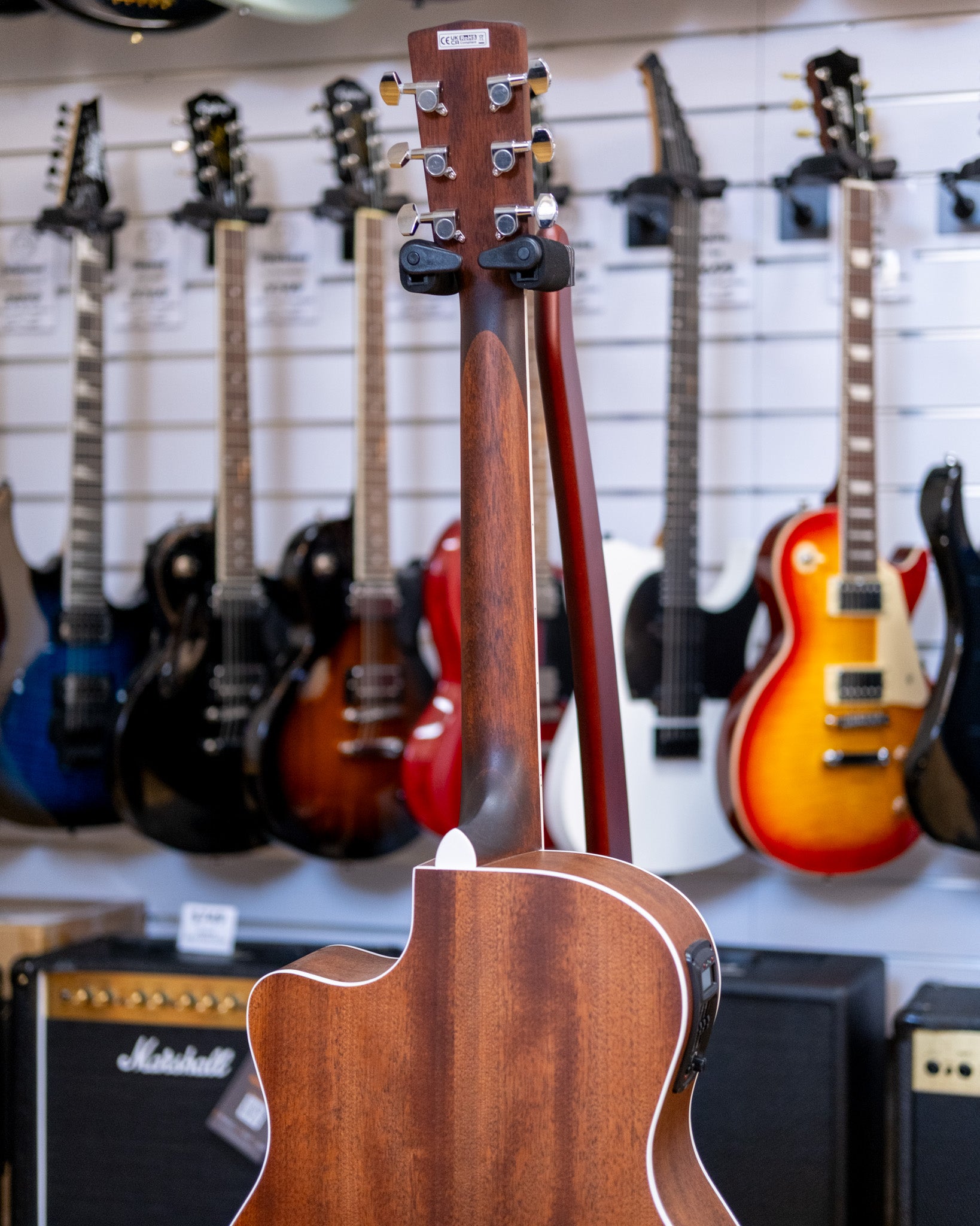 Cort Grand Regal Series Grand Auditorium Acoustic Electric Guitar (Mahogany)