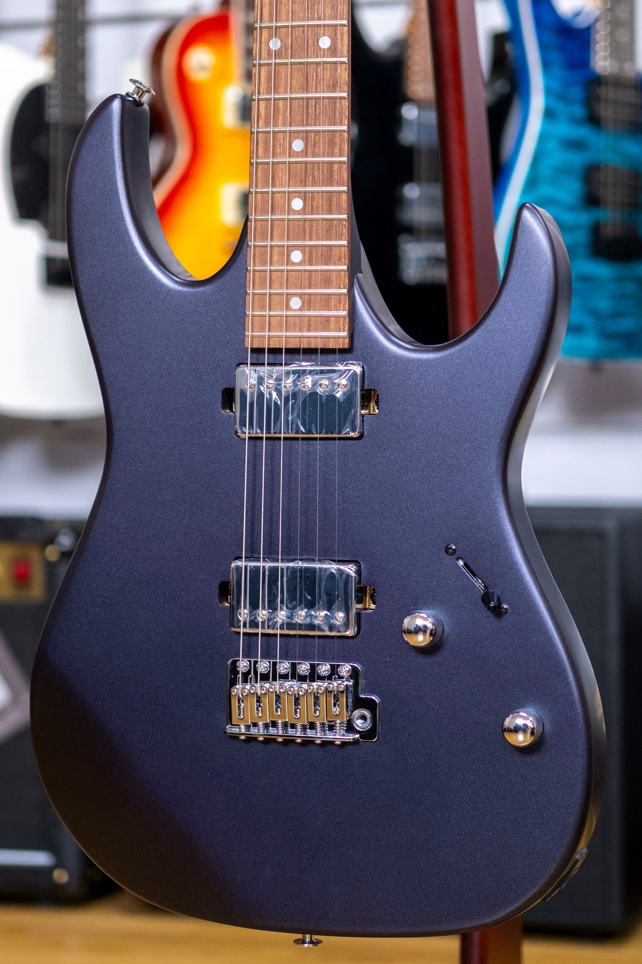 Ibanez GRX120SP Gio Series Electric Guitar (Dark Dusk Metallic Matte)
