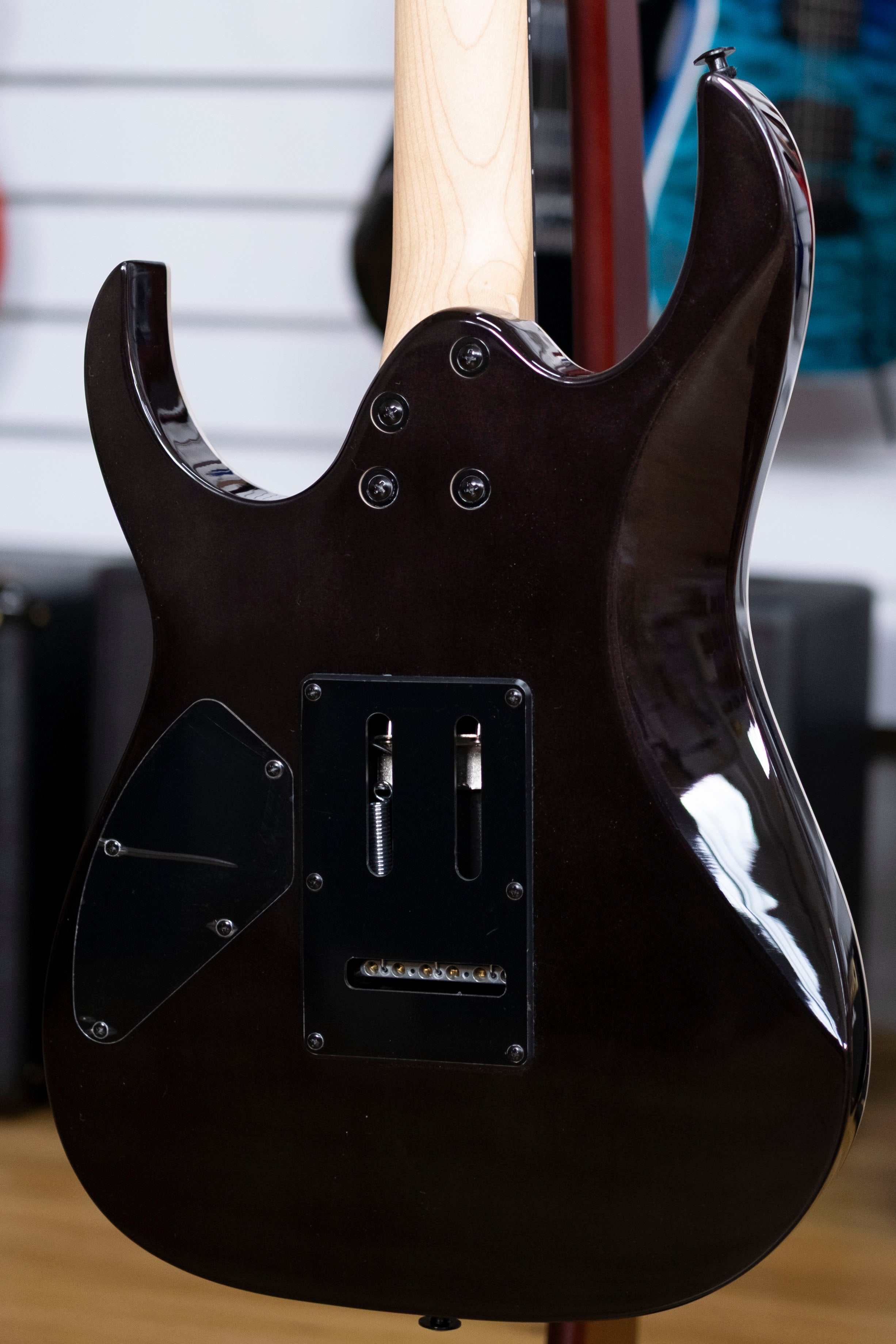 Ibanez GRG120QASP-BKG Gio Series Electric Guitar (Black Gradation)