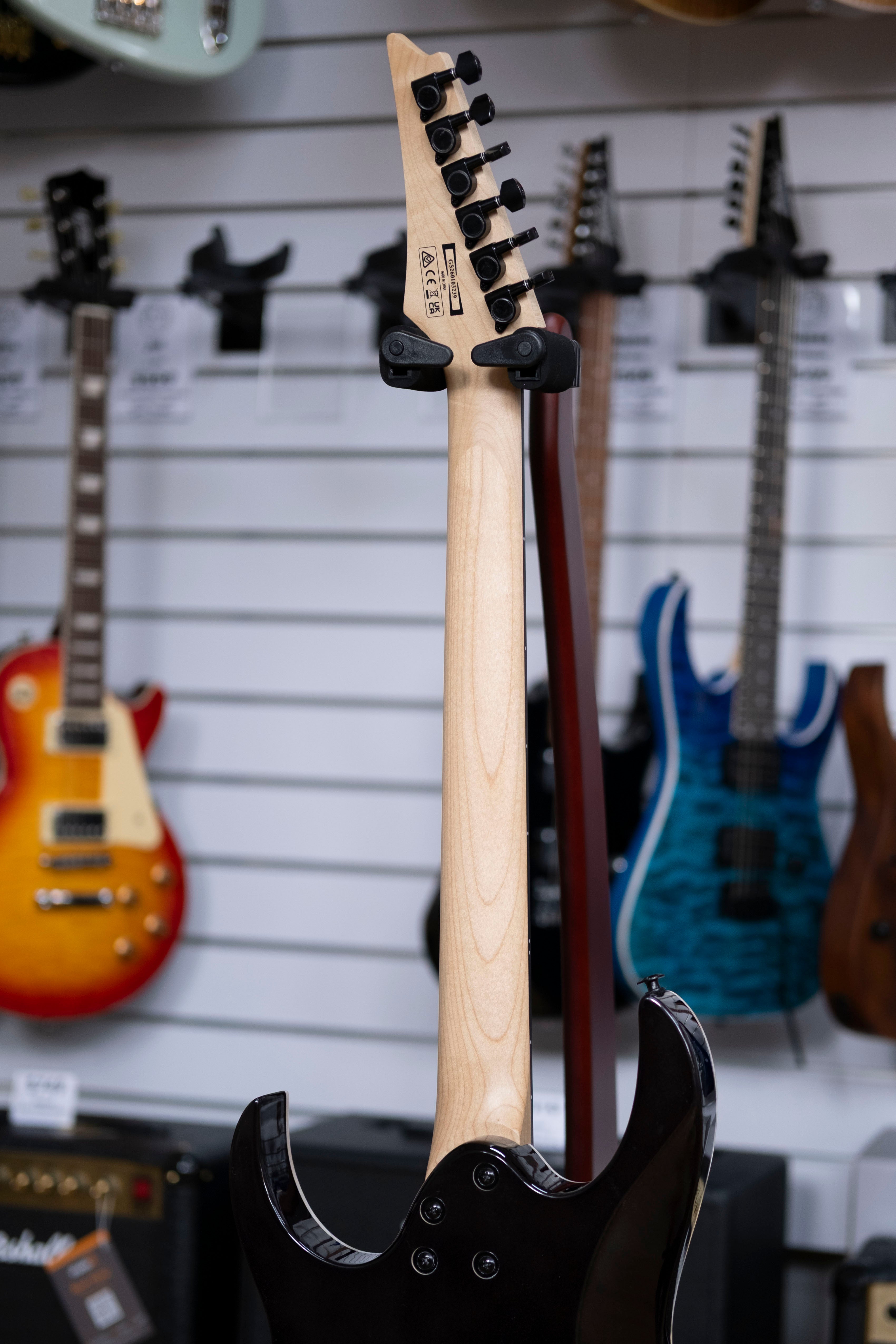 Ibanez GRG120QASP-BKG Gio Series Electric Guitar (Black Gradation)