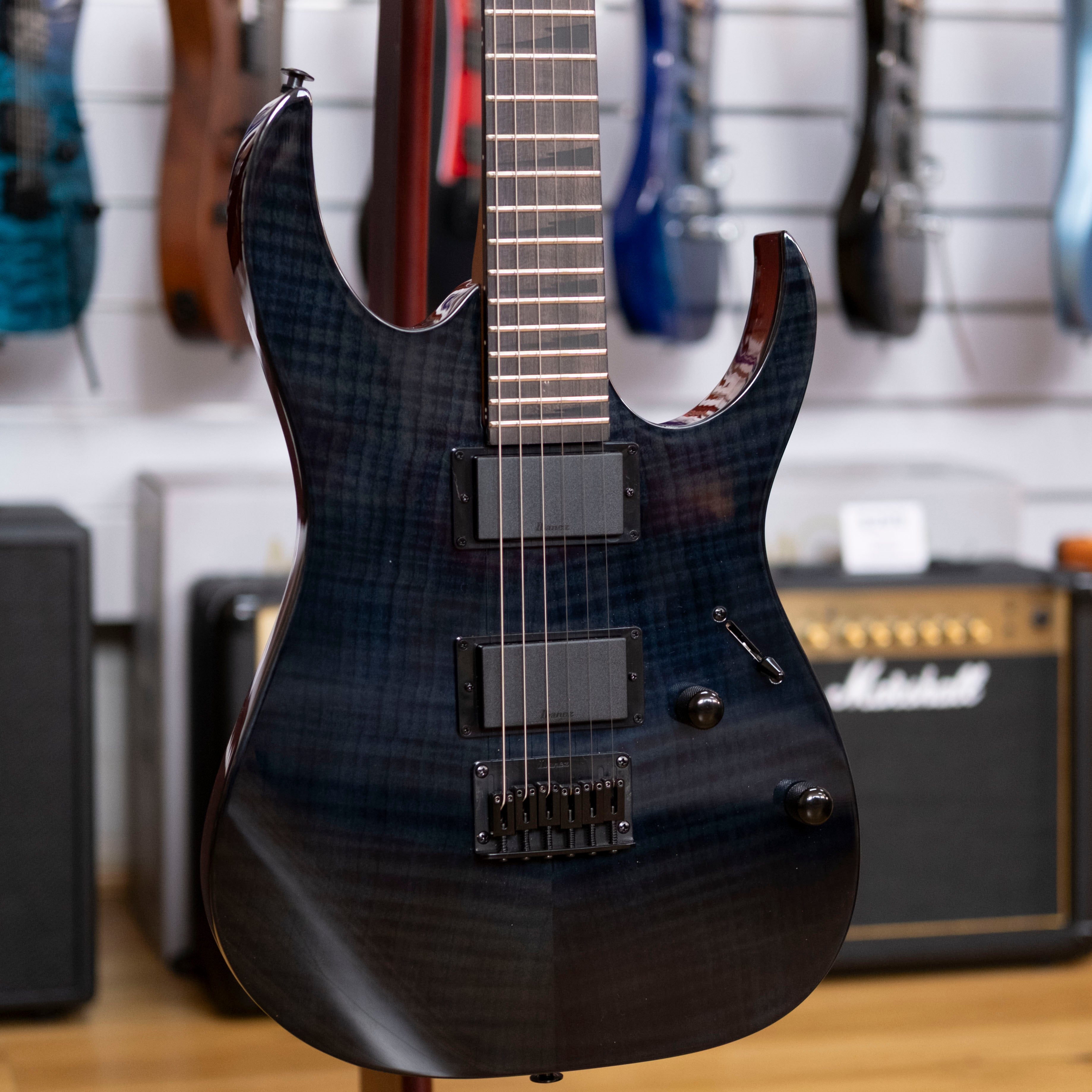 Ibanez GRGR221FA-TDK Gio Series Electric Guitar (Transparent Indigo Black)