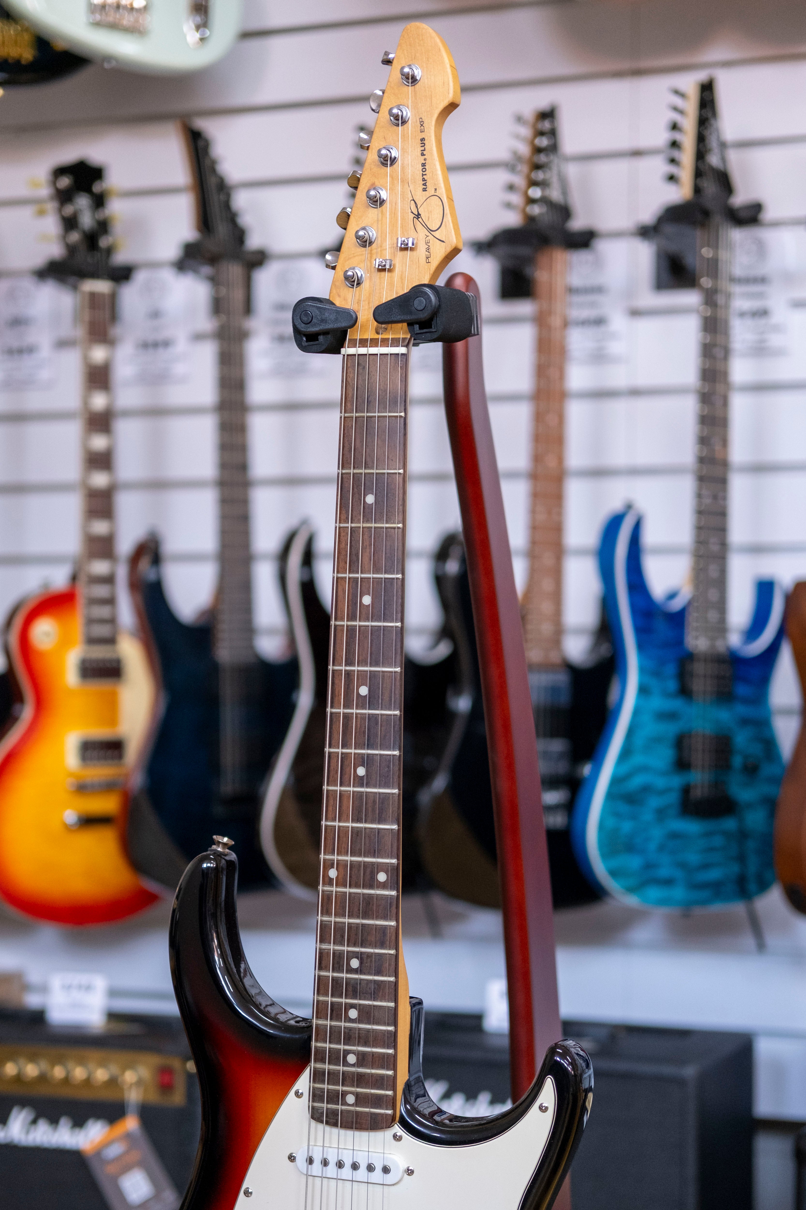 Peavey Raptor Plus EXP Electric Guitar (Sunburst) (Pre-Owned)