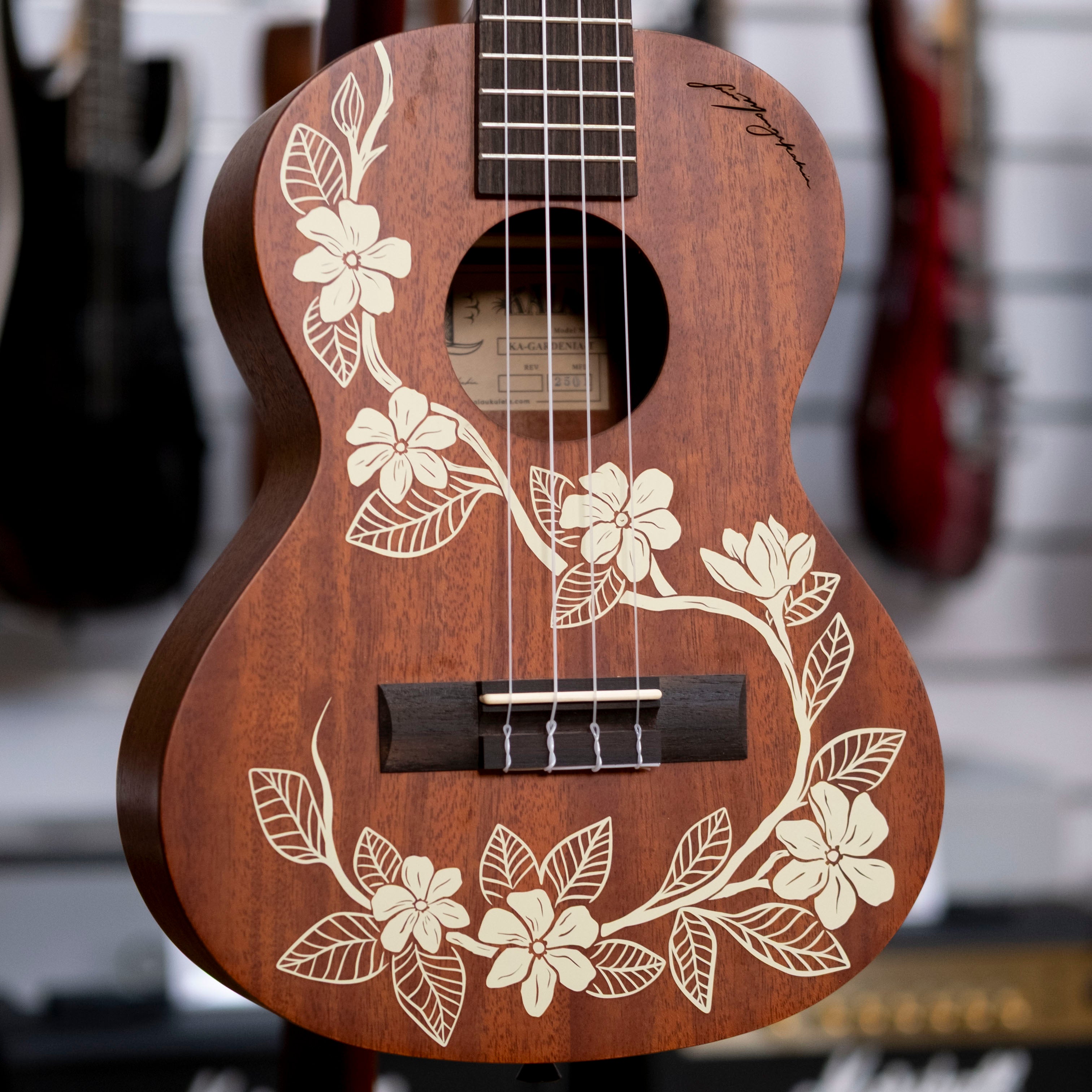 Kala Gardenia Tenor Ukulele with Bag (Mahogany)