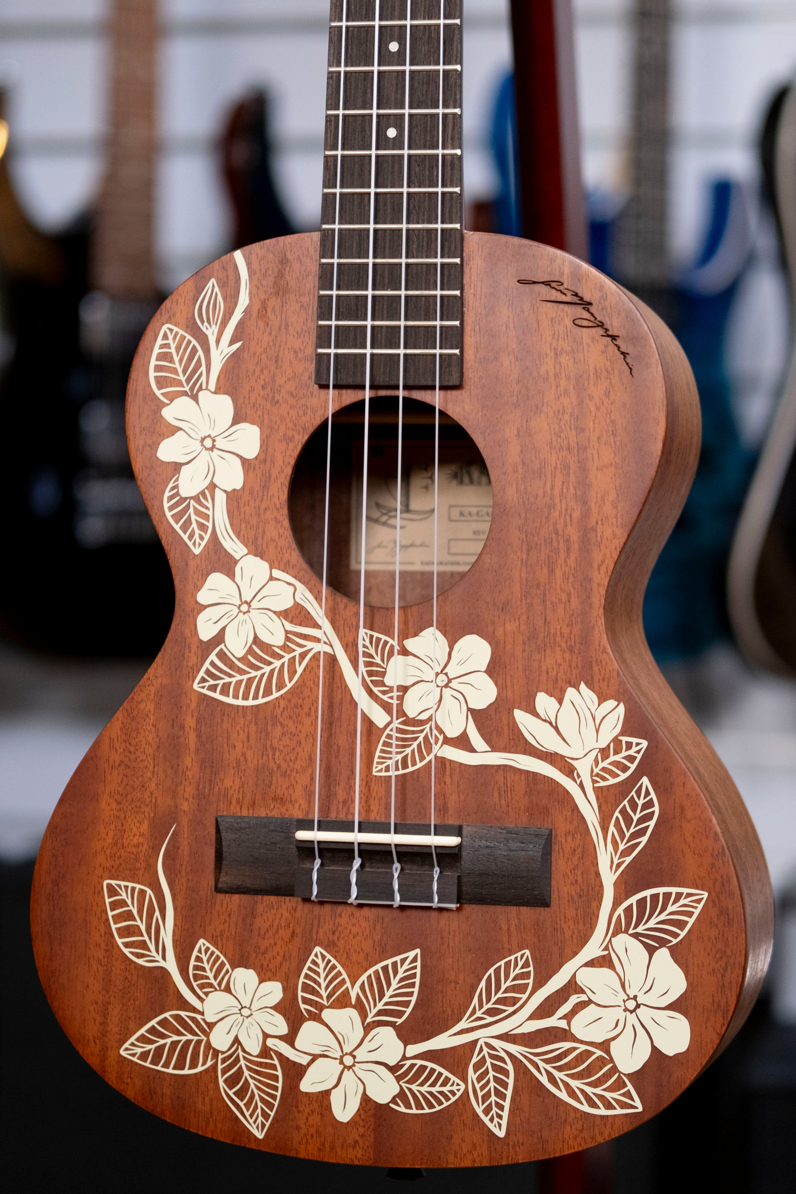 Kala Gardenia Tenor Ukulele with Bag (Mahogany)
