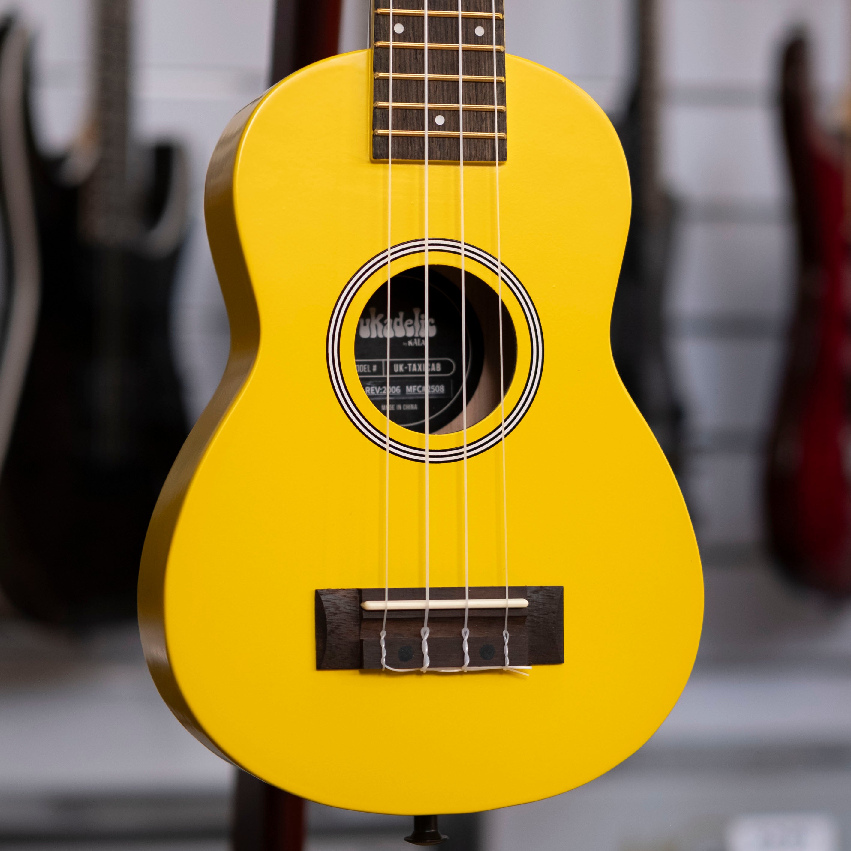 Kala Ukadelic Soprano Ukulele (Taxi Cab)