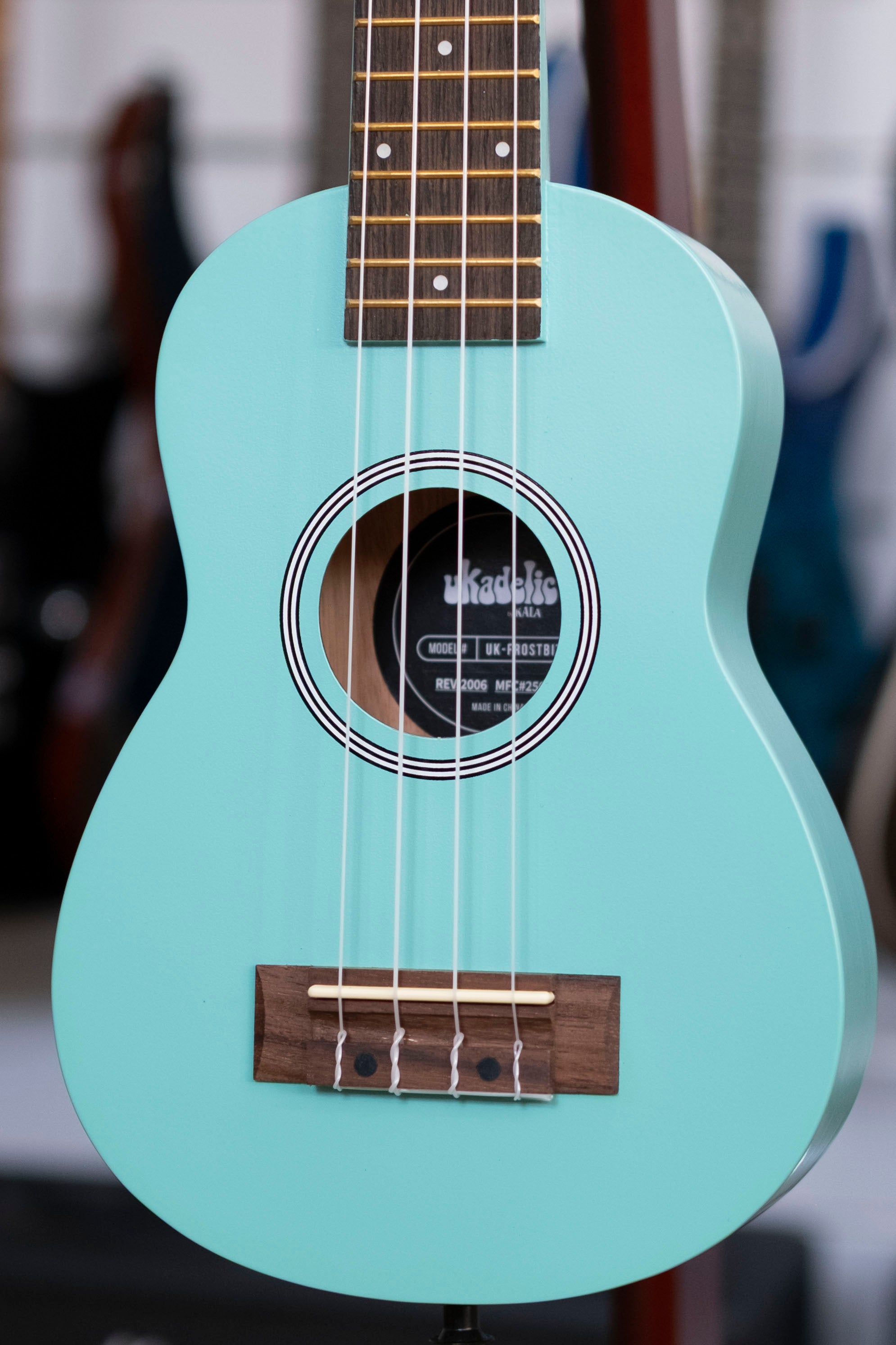 Kala Ukadelic Soprano Ukulele (Frostbite)