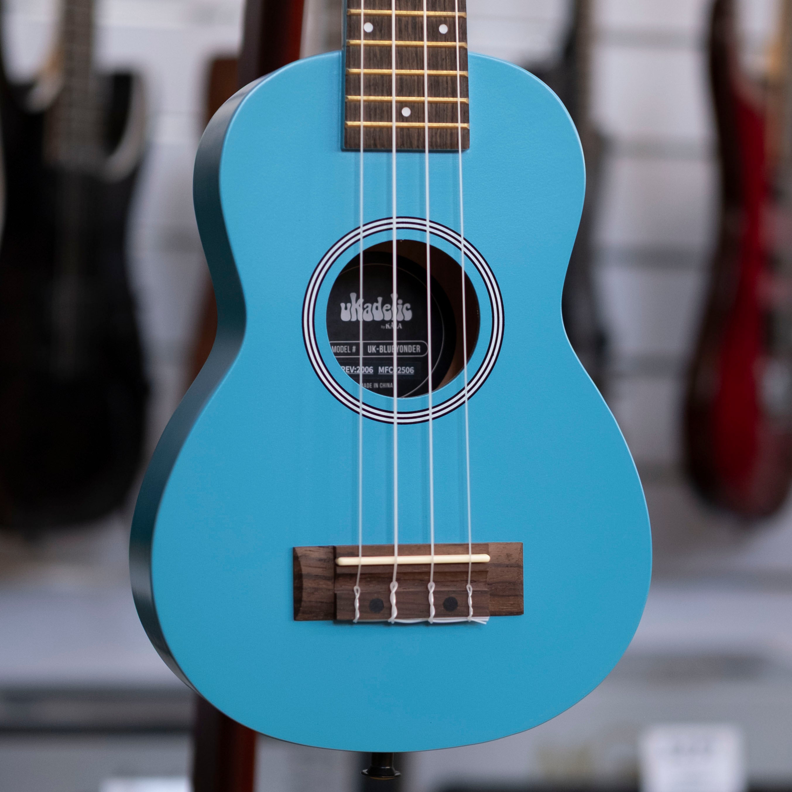 Kala Ukadelic Soprano Ukulele (Blue Yonder)