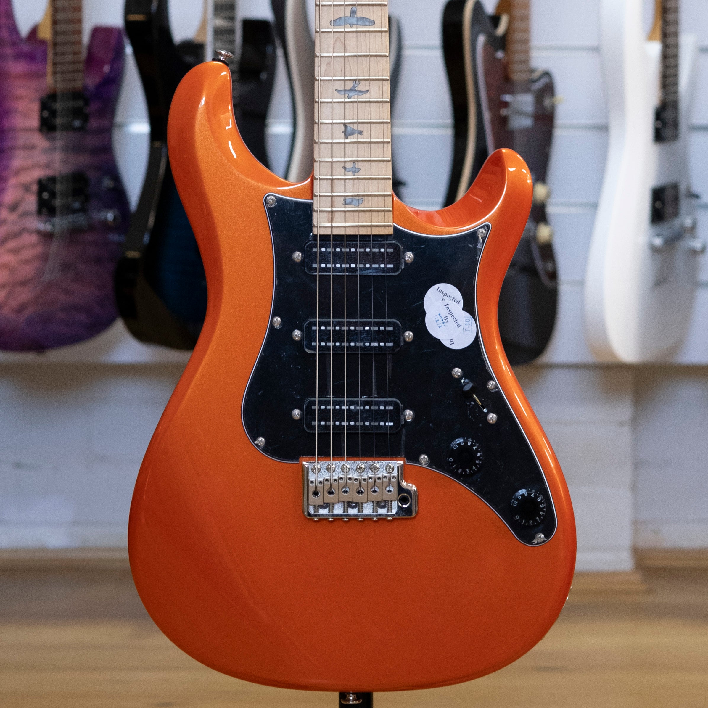 PRS SE NF3 Maple Electric Guitar (Metallic Orange)