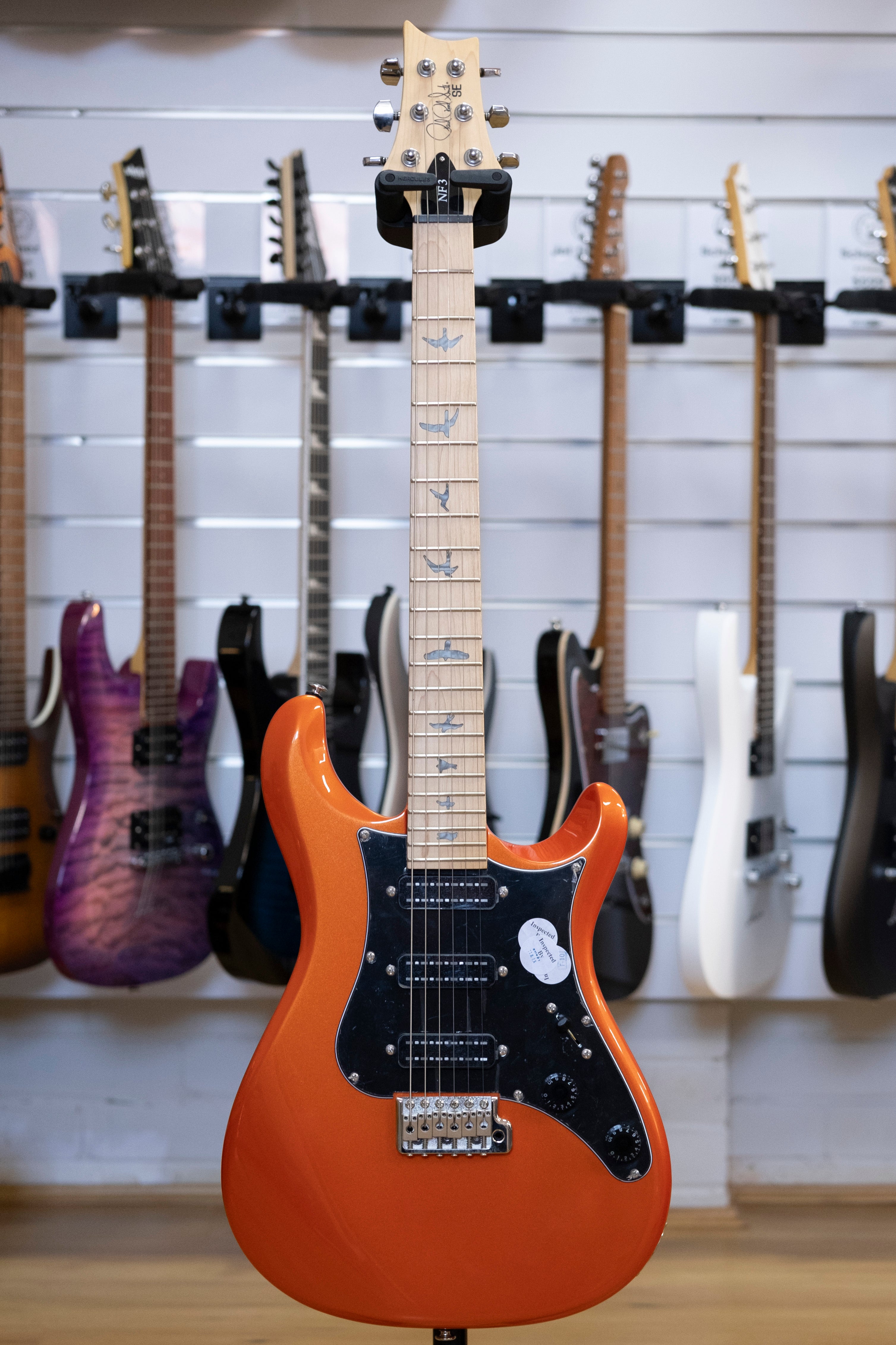 PRS SE NF3 Maple Electric Guitar (Metallic Orange)