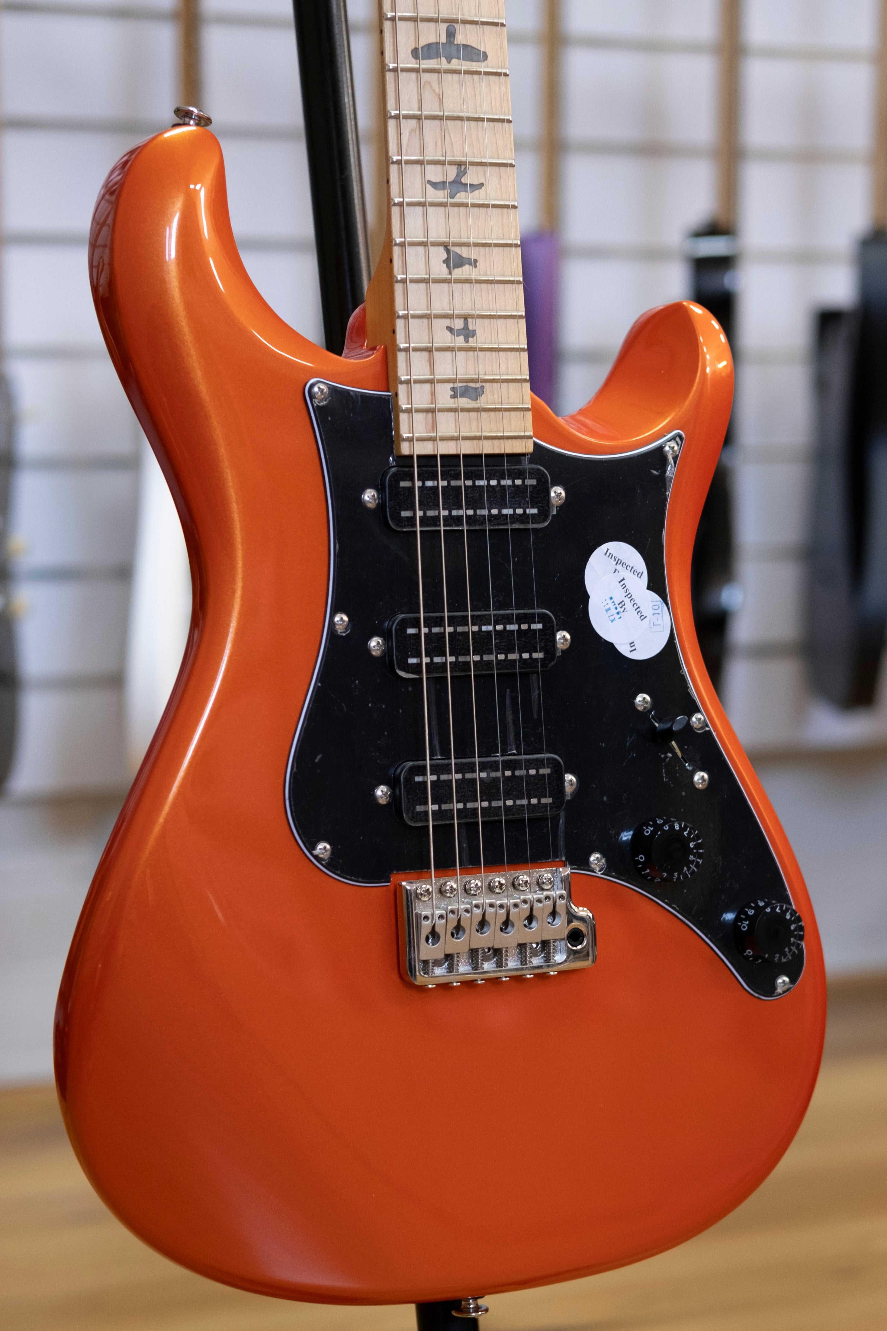 PRS SE NF3 Maple Electric Guitar (Metallic Orange)