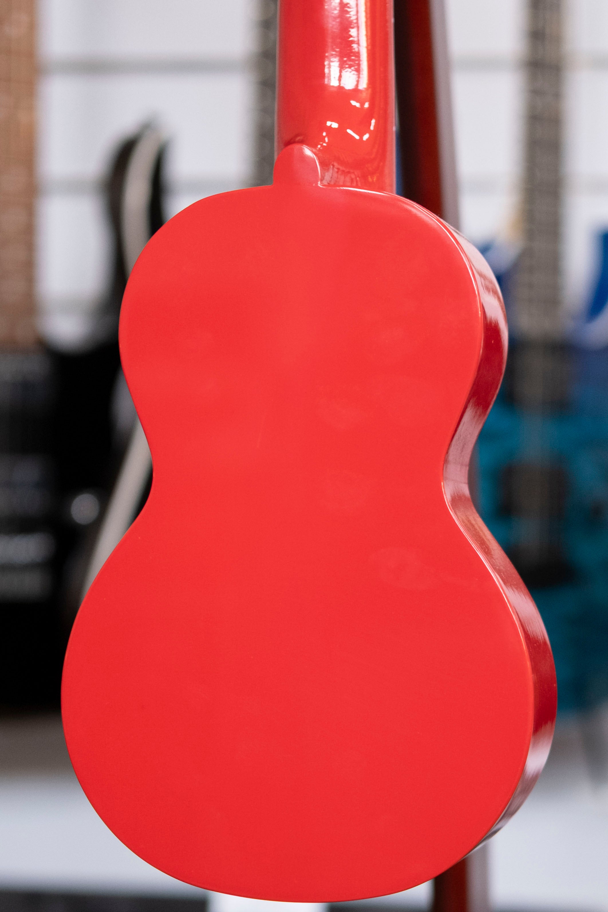 Mahalo Rainbow Series Soprano Ukulele with Bag (Red)