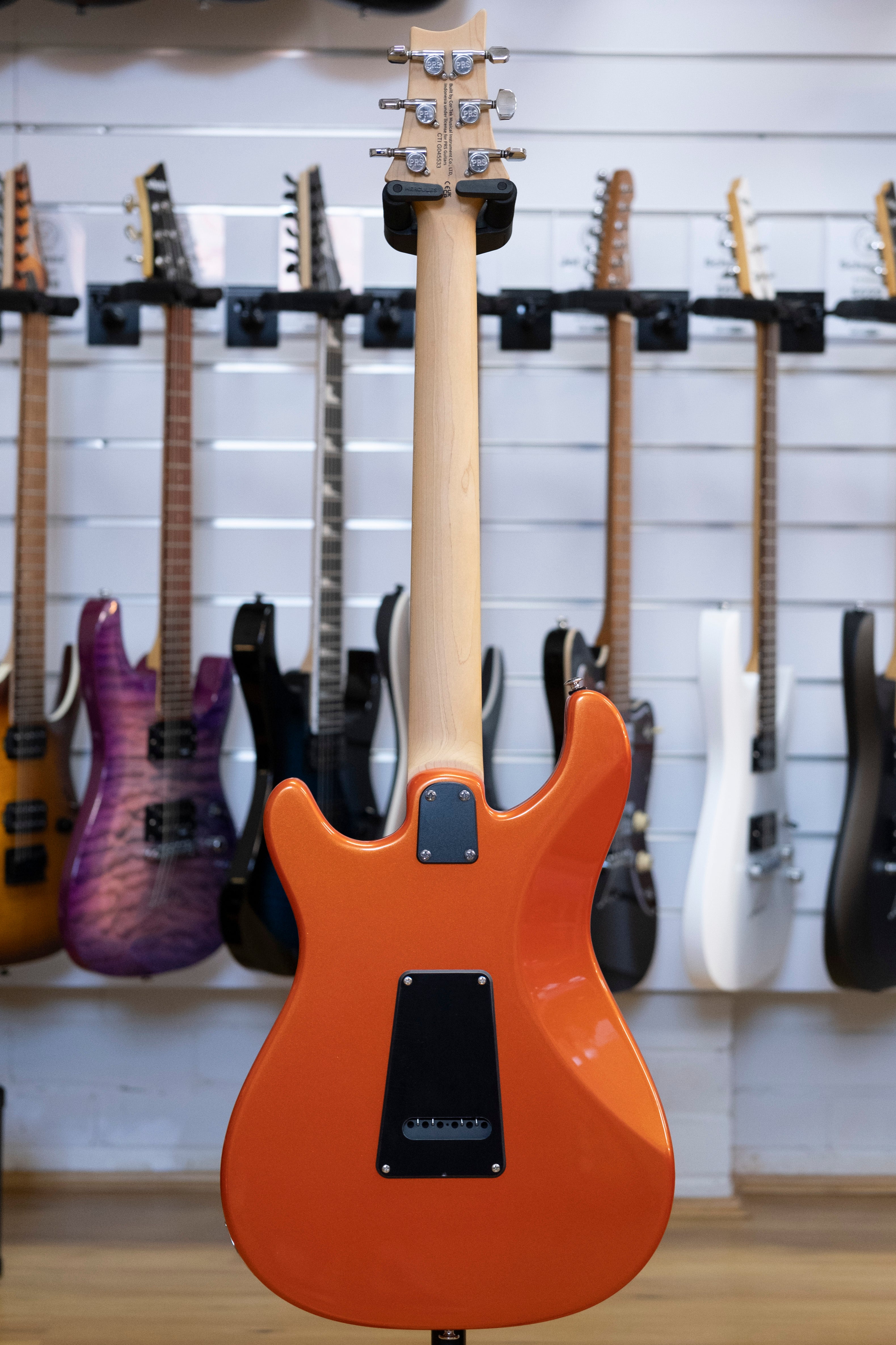 PRS SE NF3 Maple Electric Guitar (Metallic Orange)