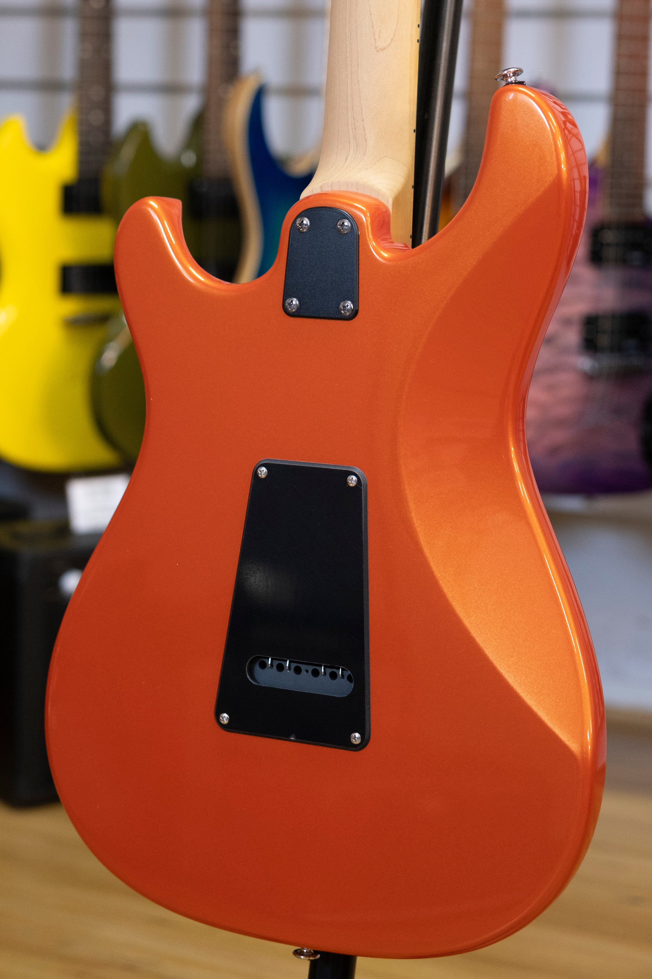 PRS SE NF3 Maple Electric Guitar (Metallic Orange)