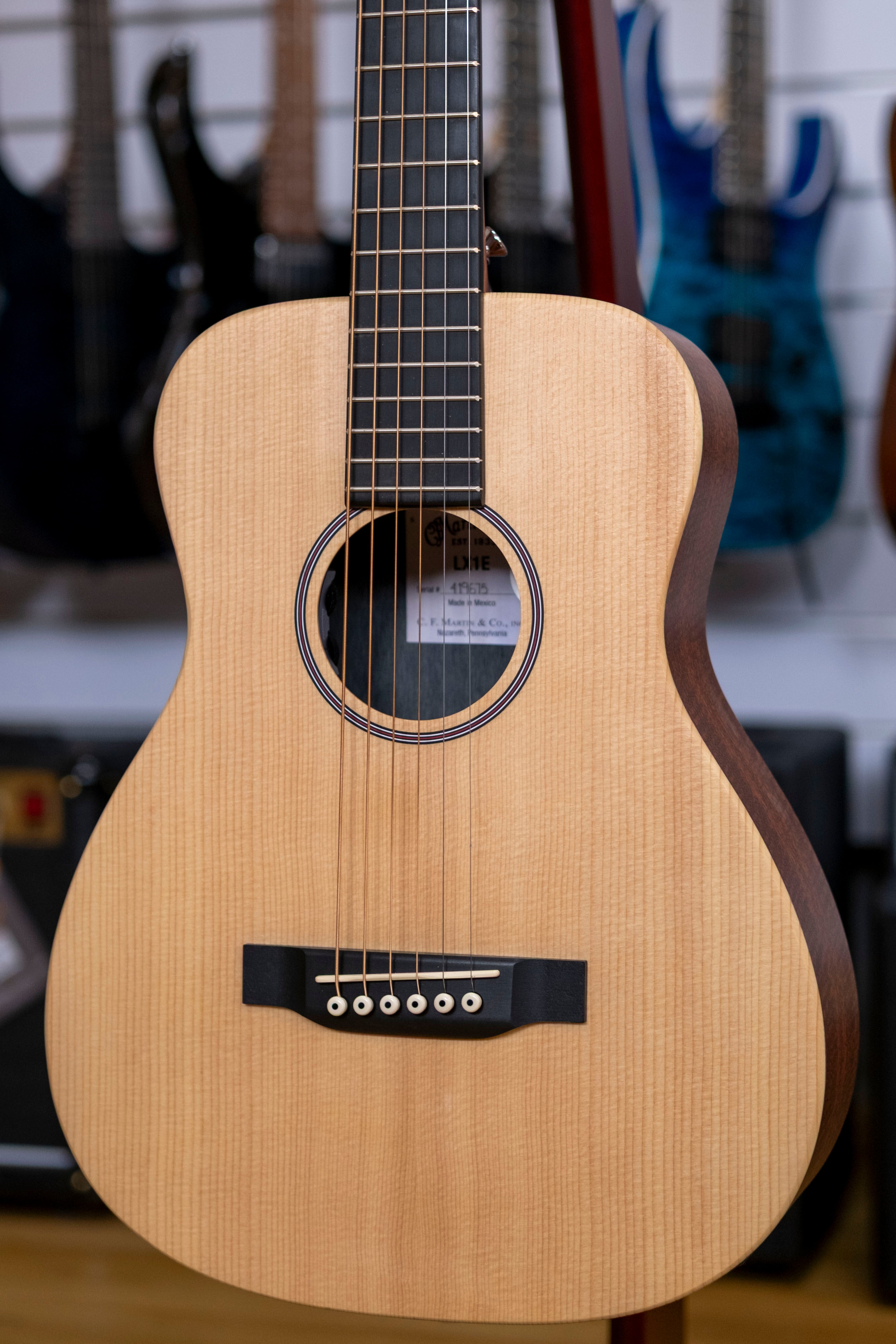 Martin LX1E Little Martin Acoustic Electric Guitar with Bag (Pre-Owned)
