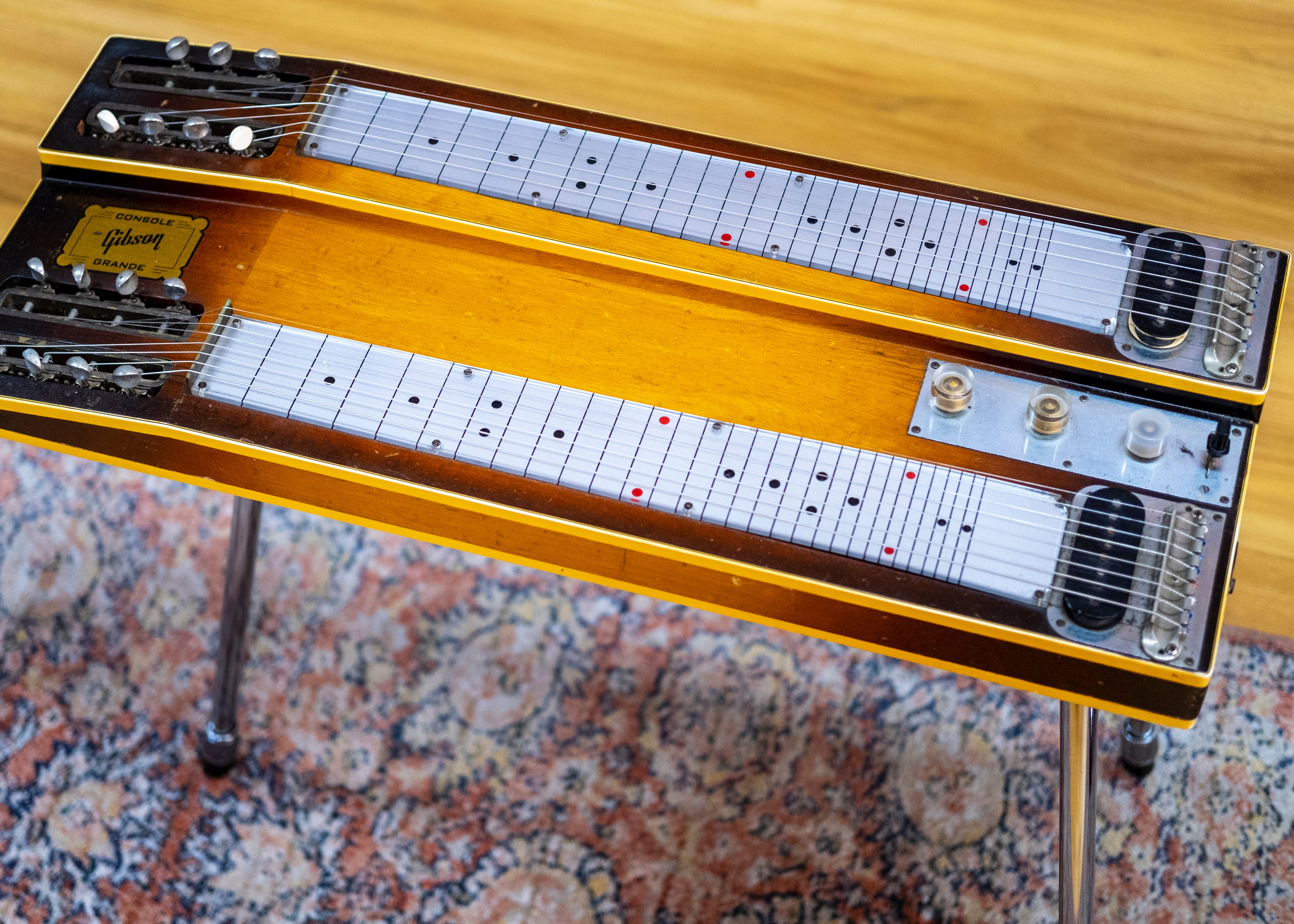 Gibson Console Grande Double Neck Slide Guitar