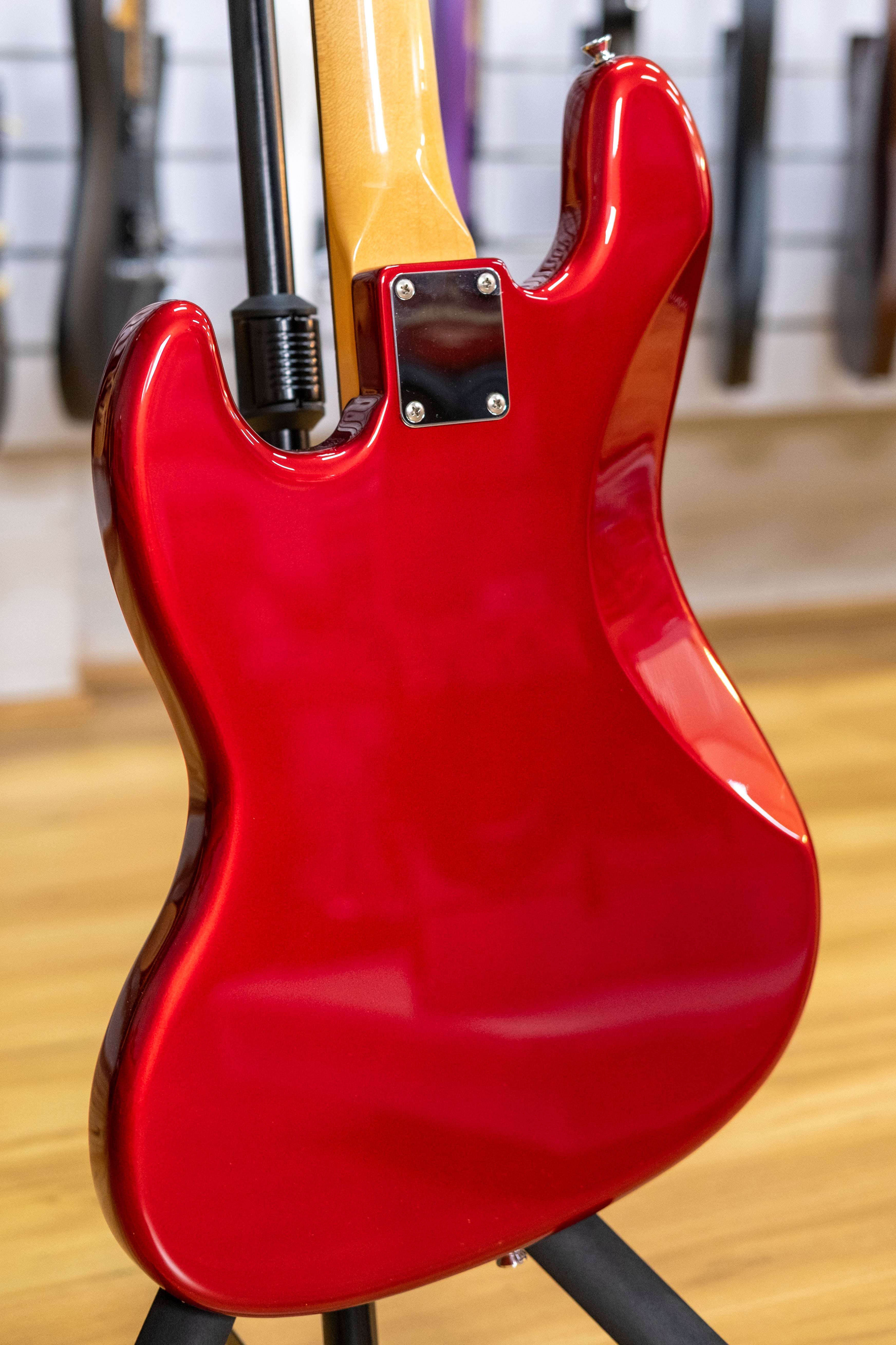 2015 Edwards E-JB-105ALR 'Jazz' Bass Guitar (Candy Apple Red)