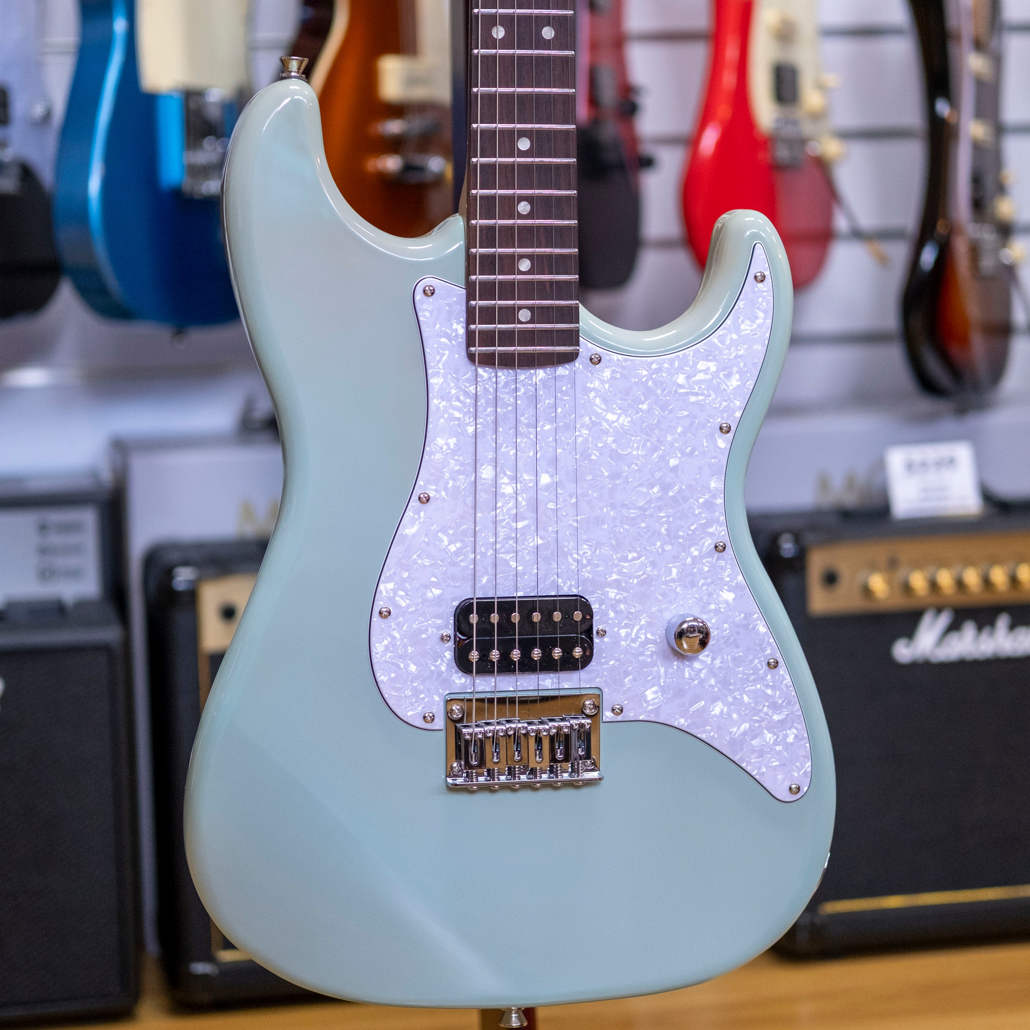 Jet JS-400-HT Electric Guitar (Sonic Blue) *B-Stock*
