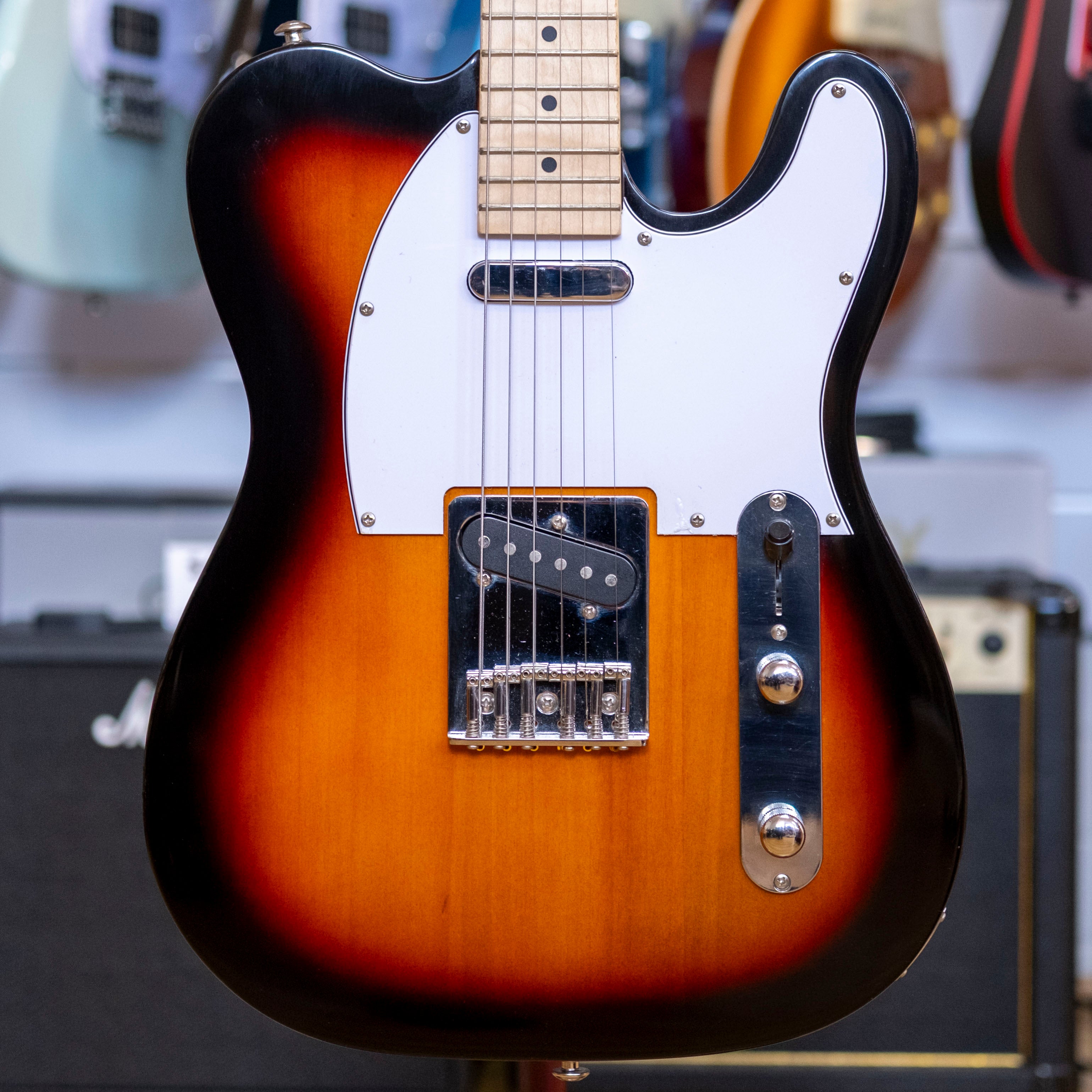Haze TE Electric Guitar (3-Tone Sunburst) (Pre-Owned)