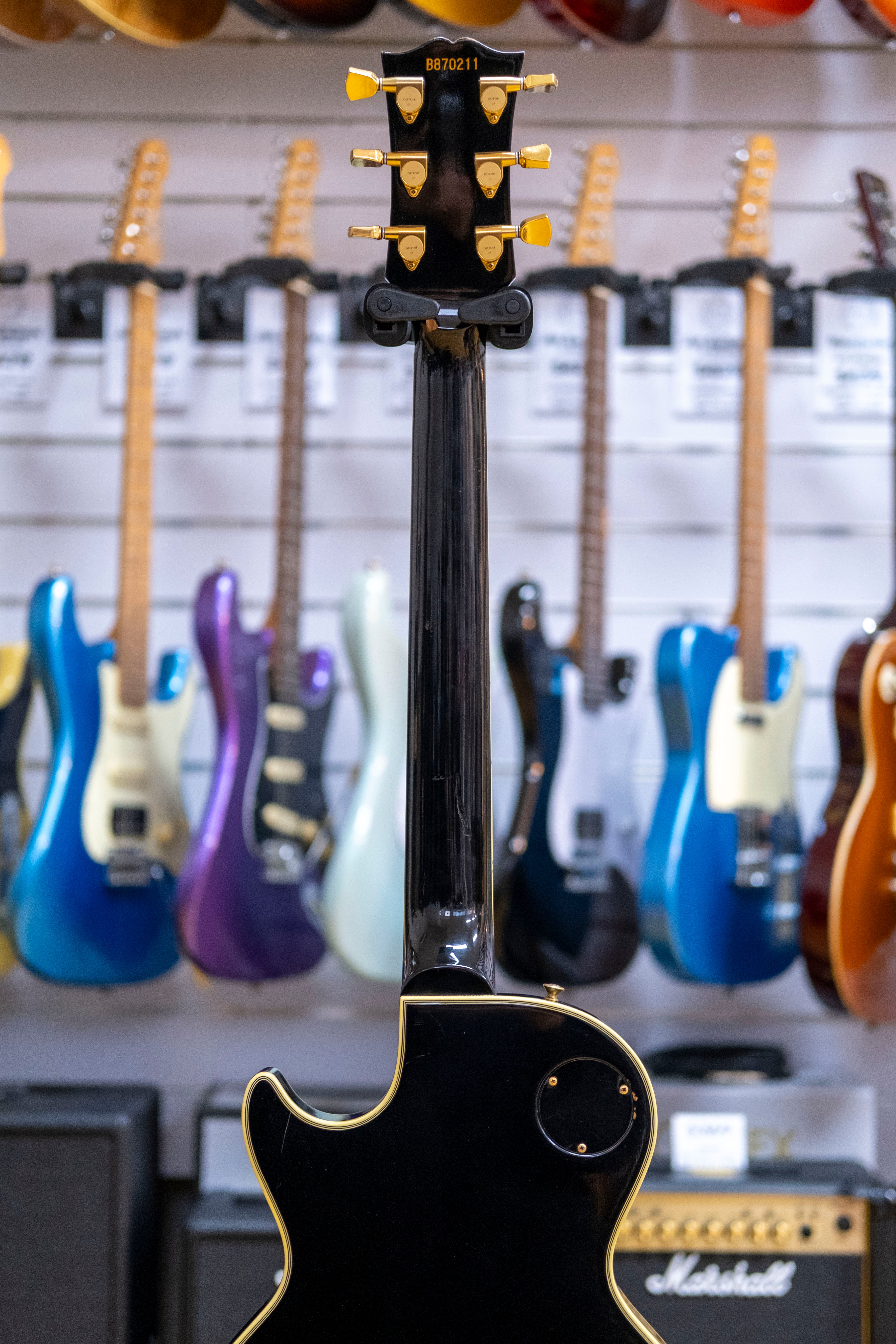 Greco Mint Collection EGC68-60 'LP' Custom Electric Guitar (Black) (Pre-Owned, 1987 MIJ)