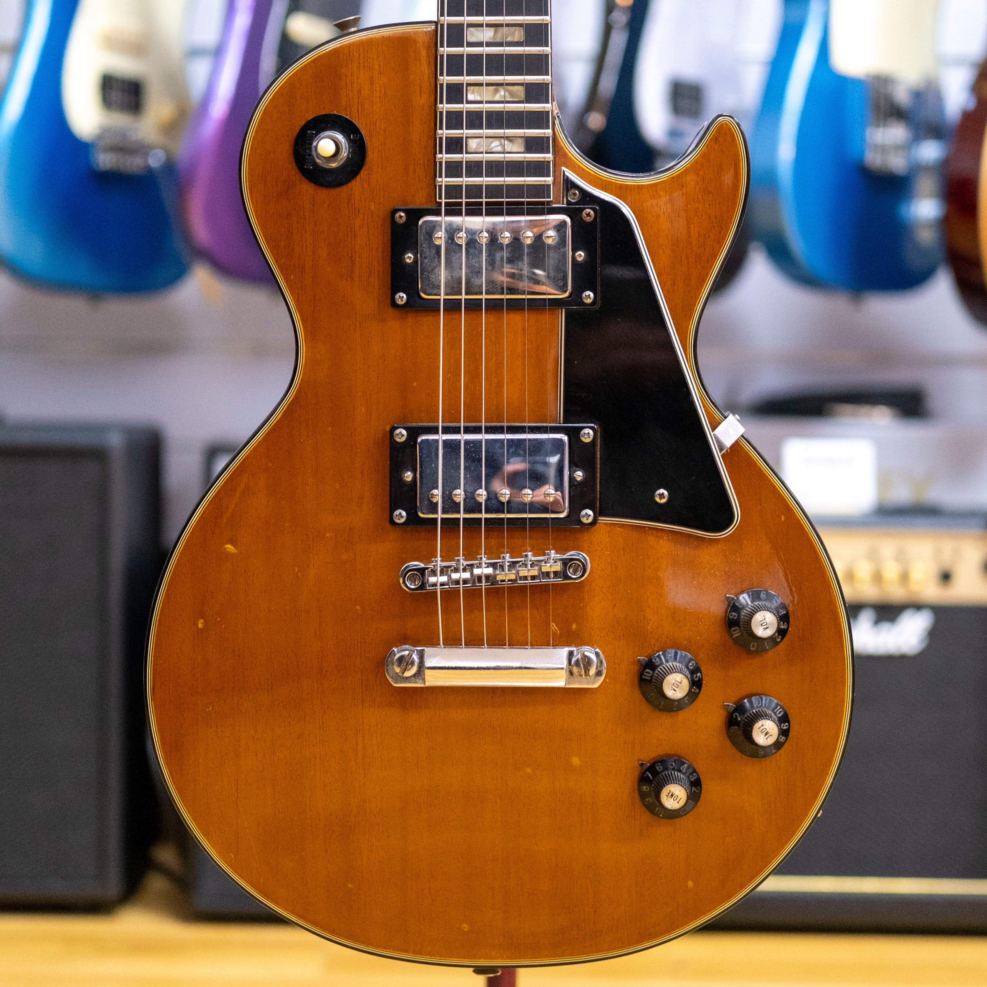 Greco EG-550N 'LP' Electric Guitar (Natural Gloss) (Pre-Owned, 1974 MIJ)