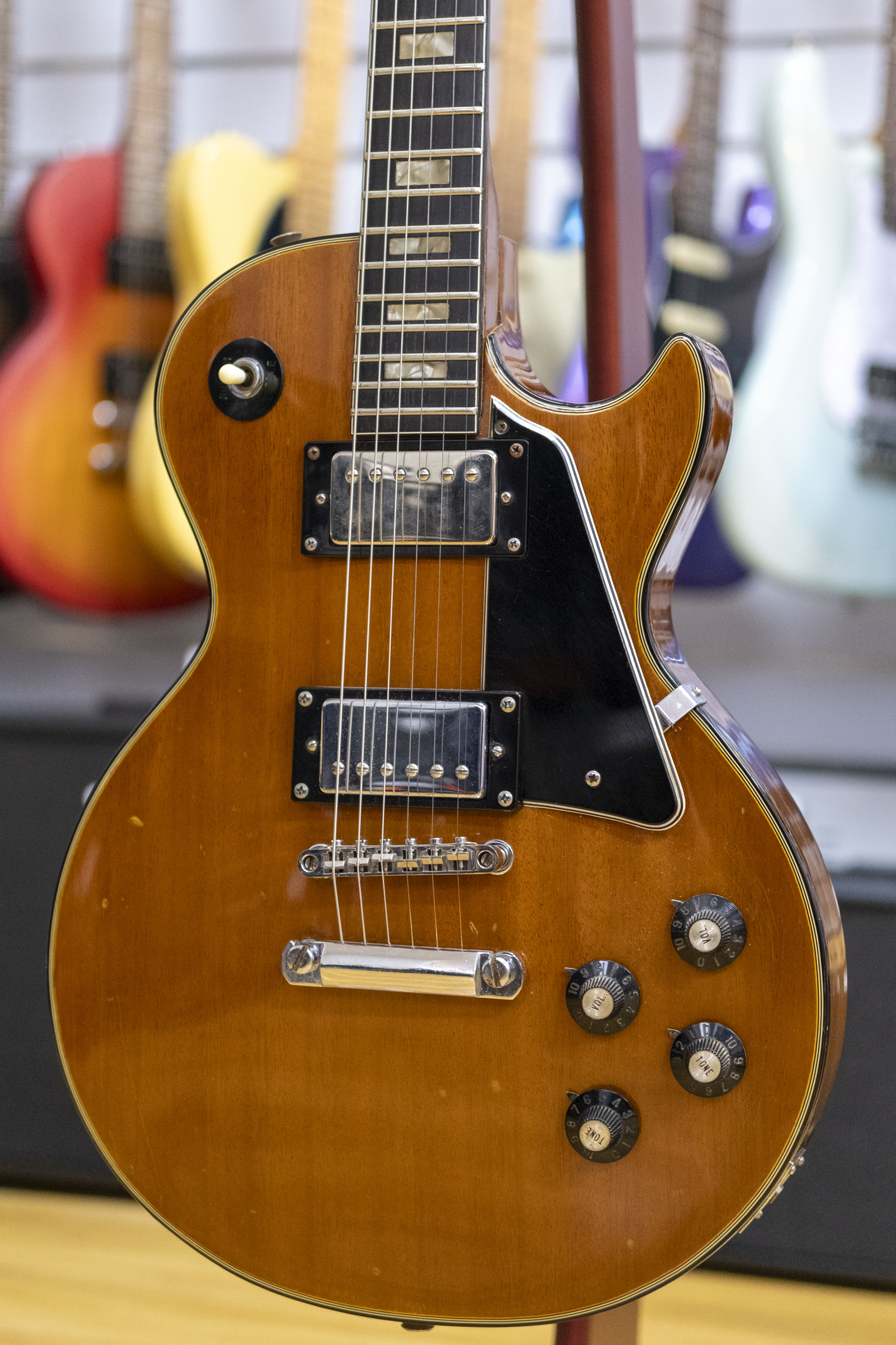 Greco EG-550N 'LP' Electric Guitar (Natural Gloss) (Pre-Owned, 1974 MIJ)