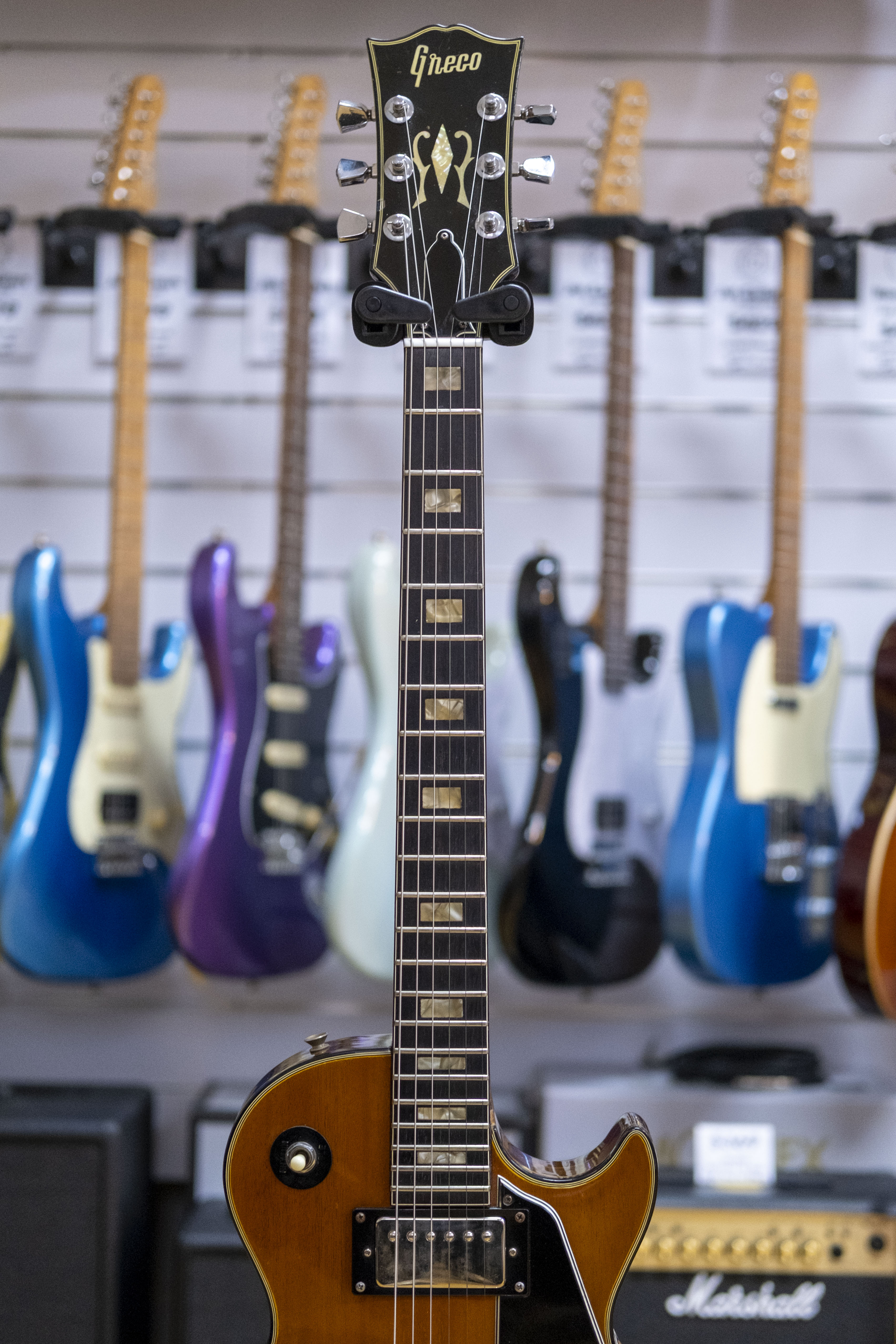 ギター Greco EG-550N Greco EG-550N 'LP' Electric Guitar (Natural Gloss) (Pre-Owned, 1974 MI