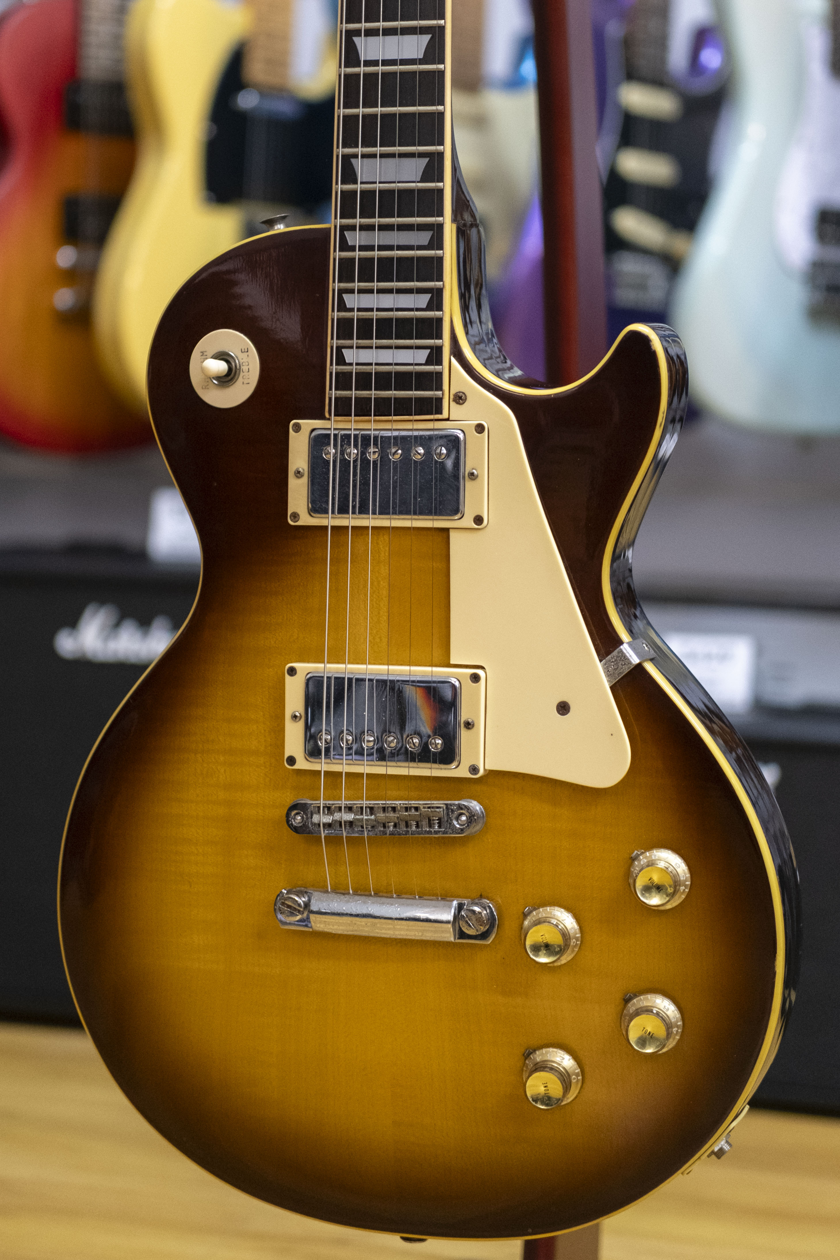 Greco EG-700T 'LP' Standard Electric Guitar (Sunburst) (Pre-Owned, 1977 MIJ)