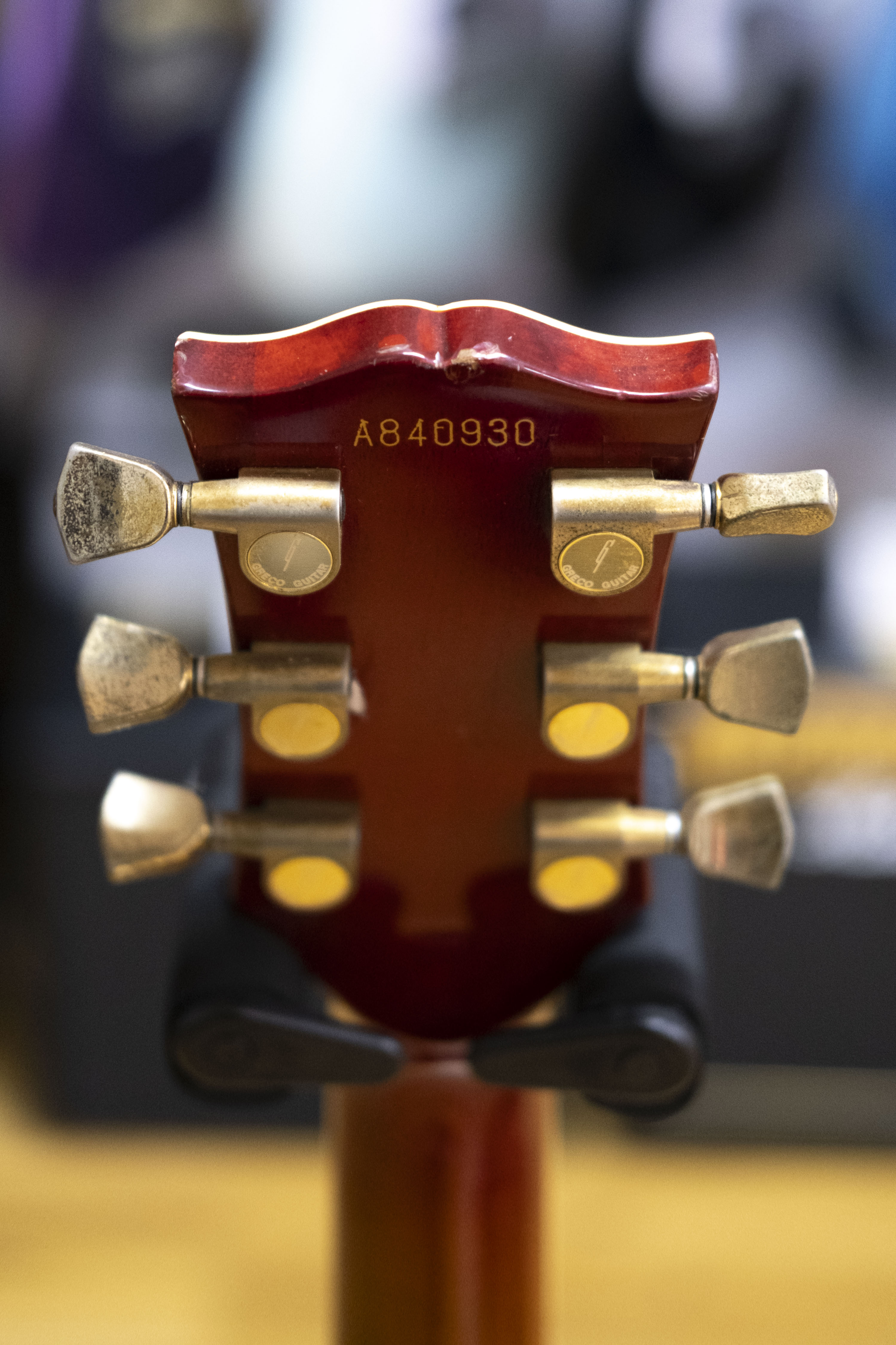 Greco Mint Collection EGC68-60 'LP' Custom Electric Guitar (Cherry Sunburst) (Pre-Owned, 1984 MIJ)