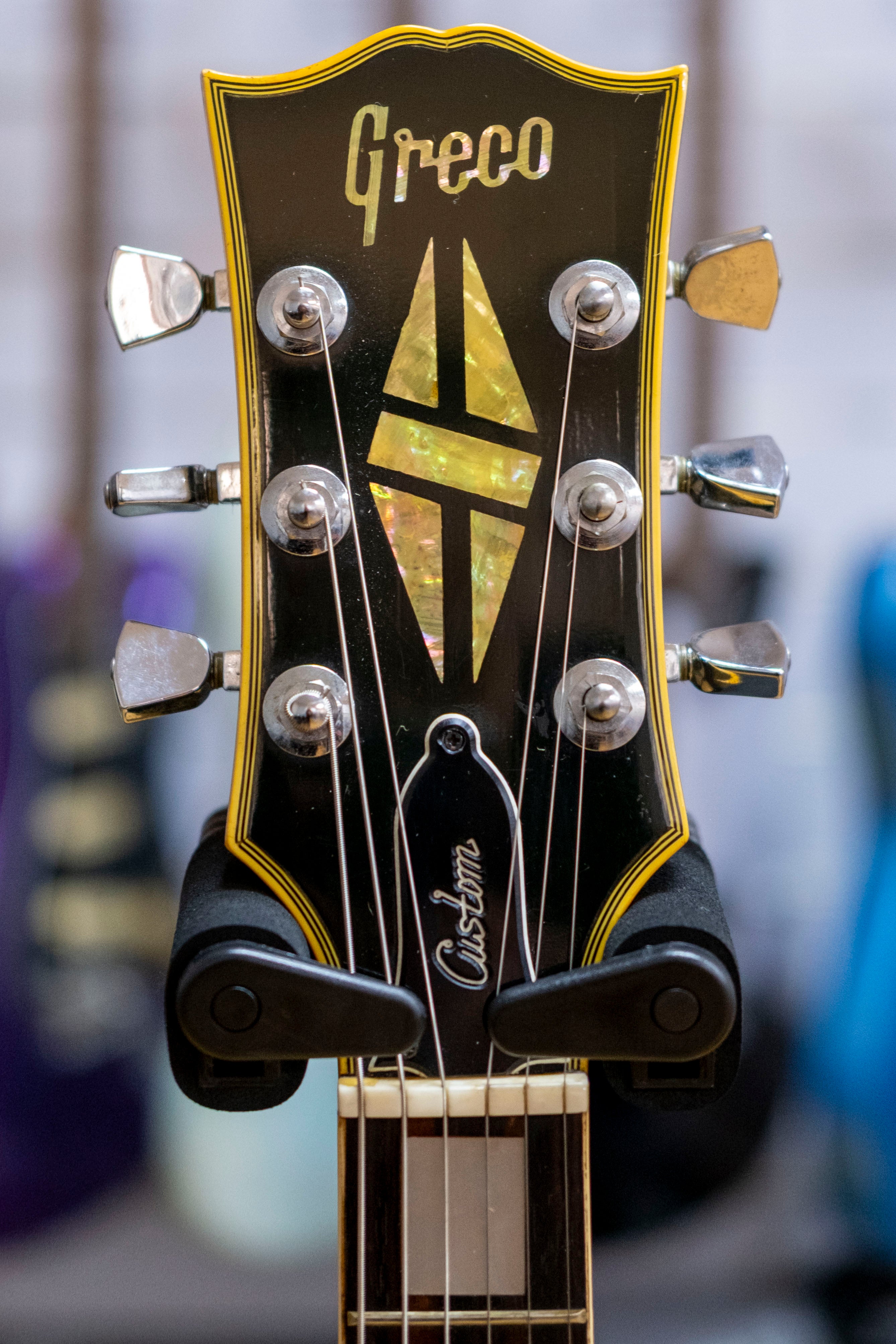 Greco EG-480B 'LP' Custom Electric Guitar (Black) (Pre-Owned, 1974)