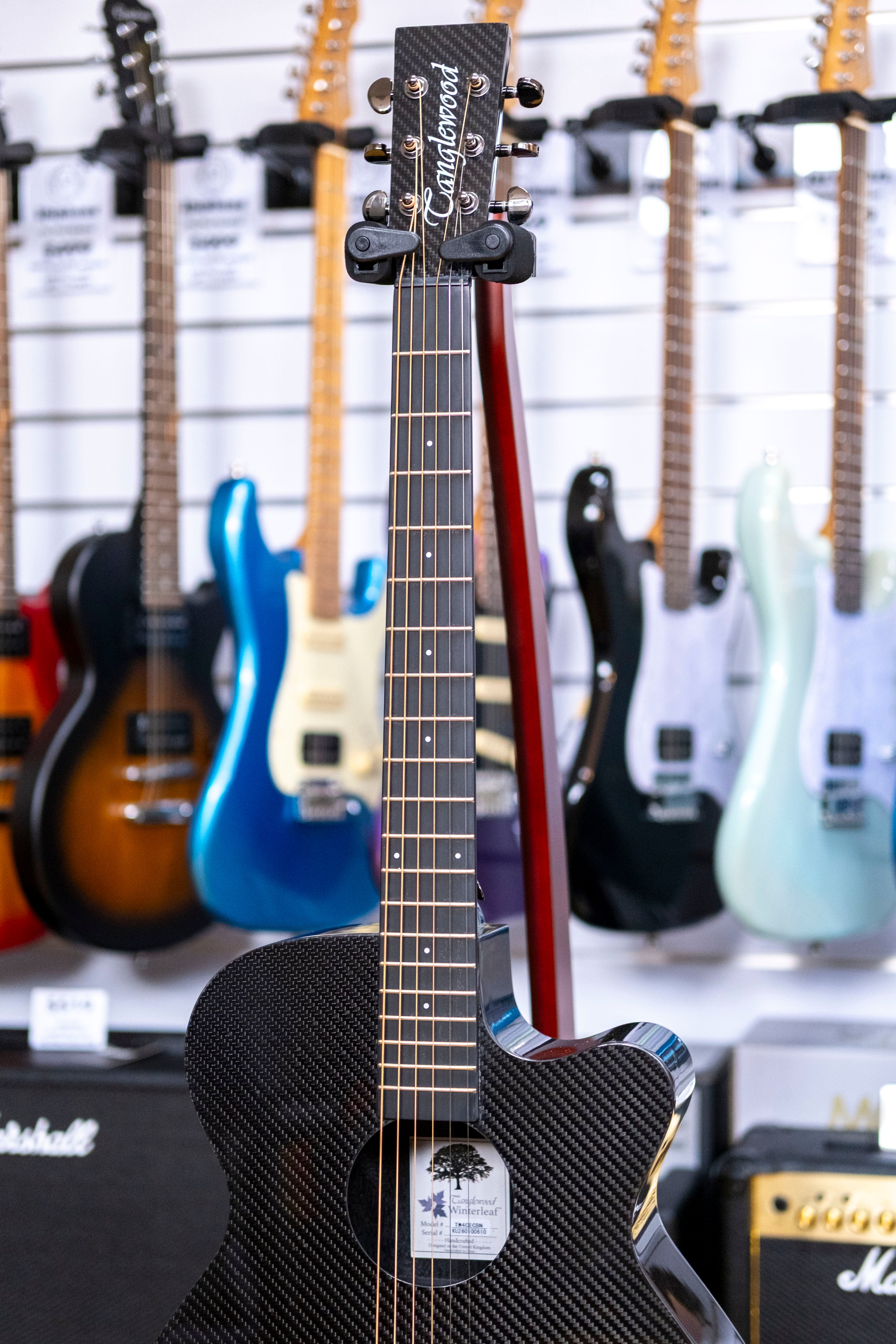 Tanglewood Winterleaf Carbon Fibre Superfolk Acoustic Electric Guitar