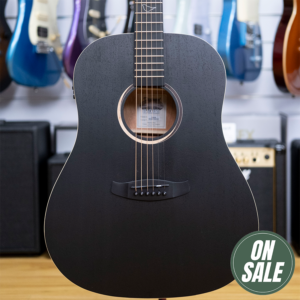 Tanglewood Blackbird Sloped Shoulder Acoustic Electric Guitar (Mahogany)