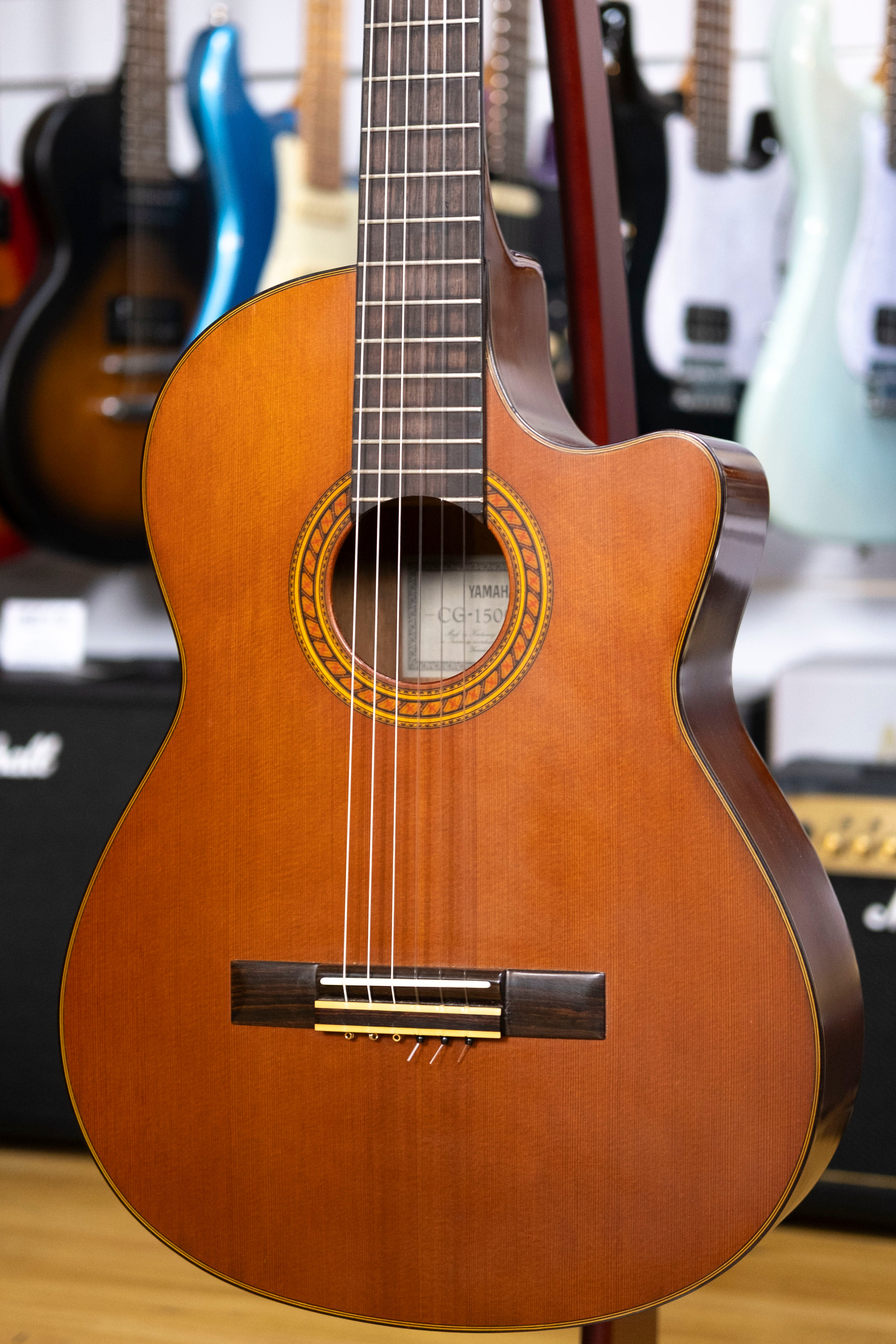 Yamaha CG-150CCE Electric Nylon String Classical Guitar (Pre-Owned)