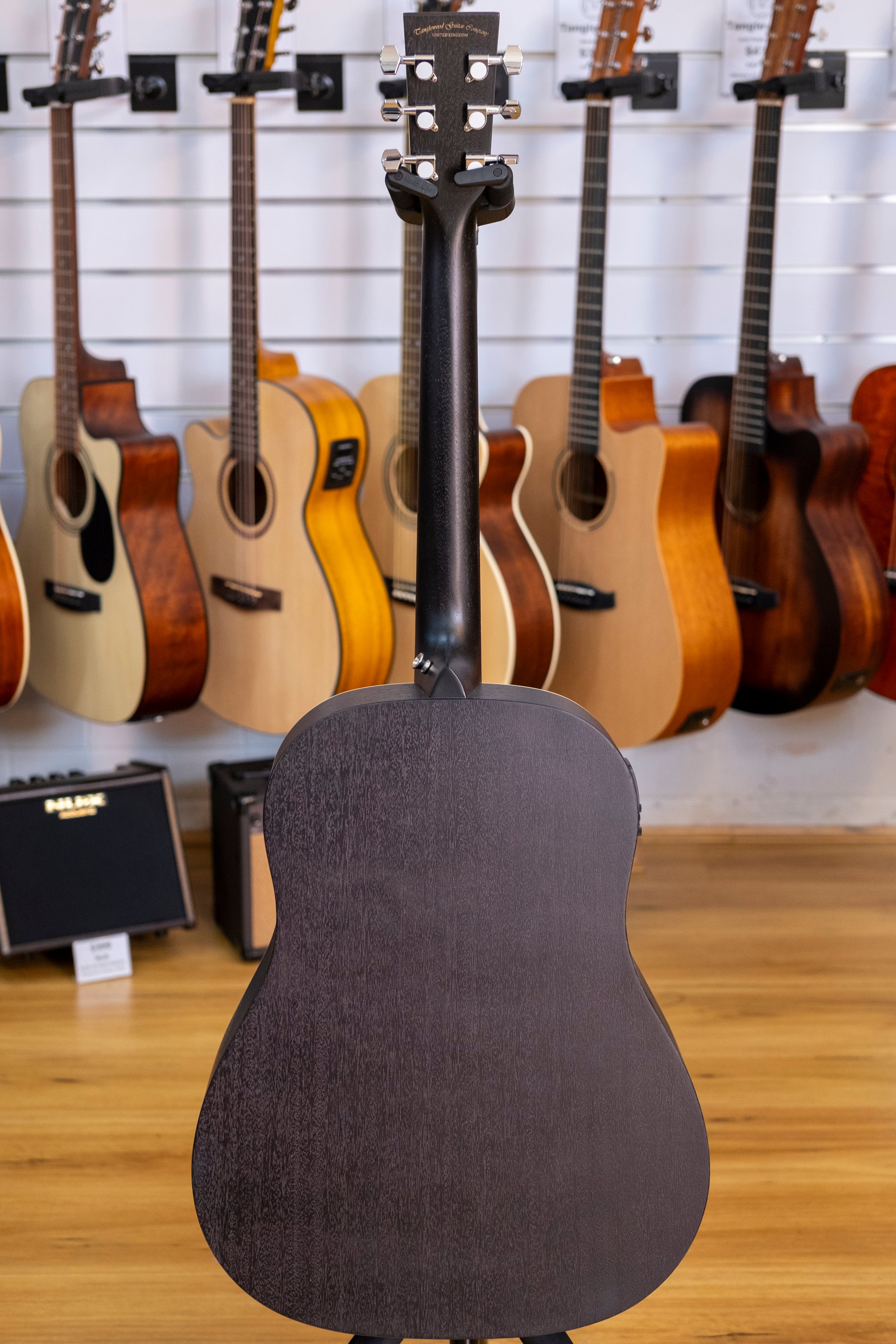 Tanglewood Blackbird Series Sloped Shoulder Acoustic Electric Guitar with DCM Polyfoam Hardcase